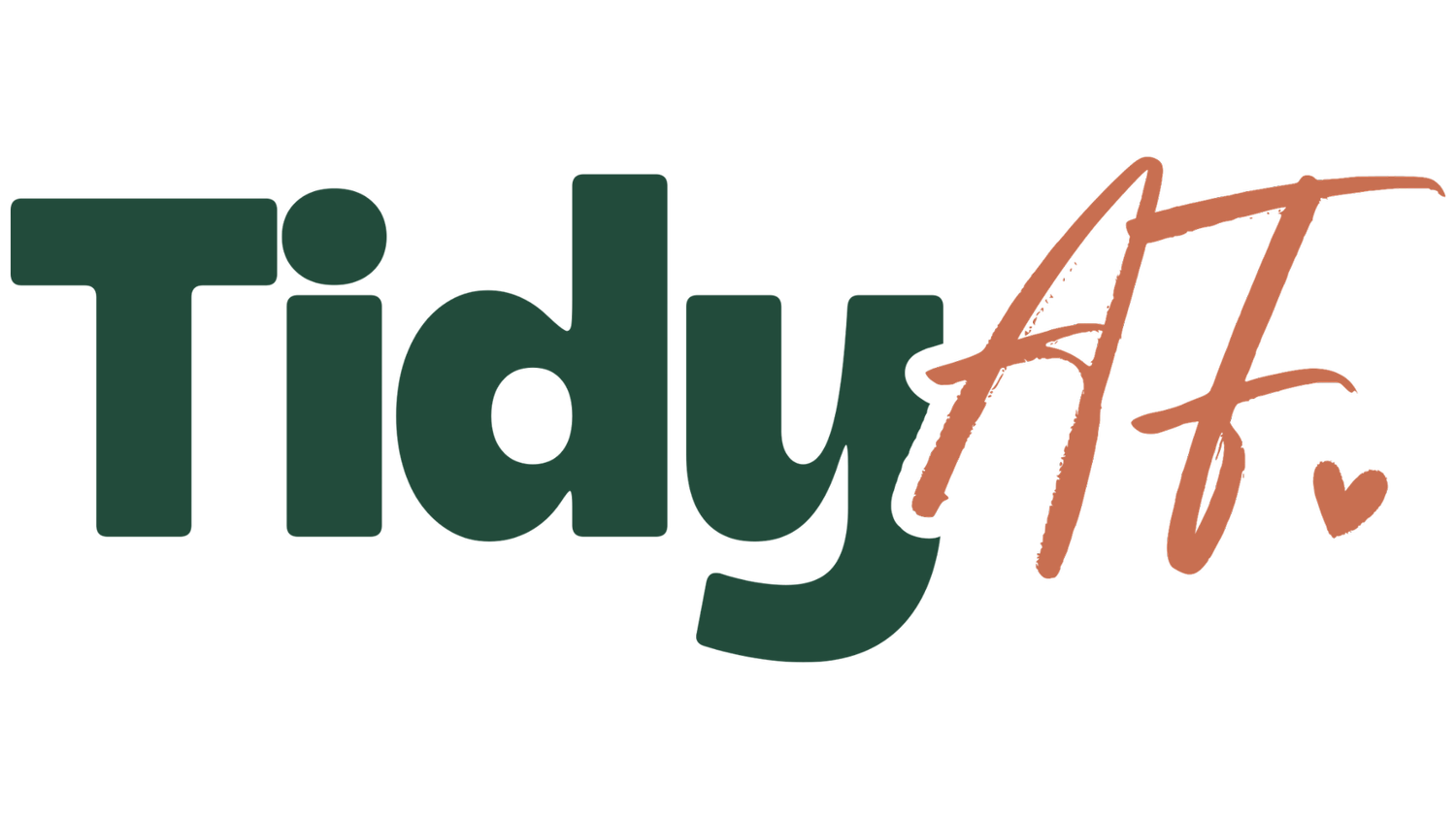 Tidy AF Designs - Reclaim Your Space. Reclaim Your Peace.