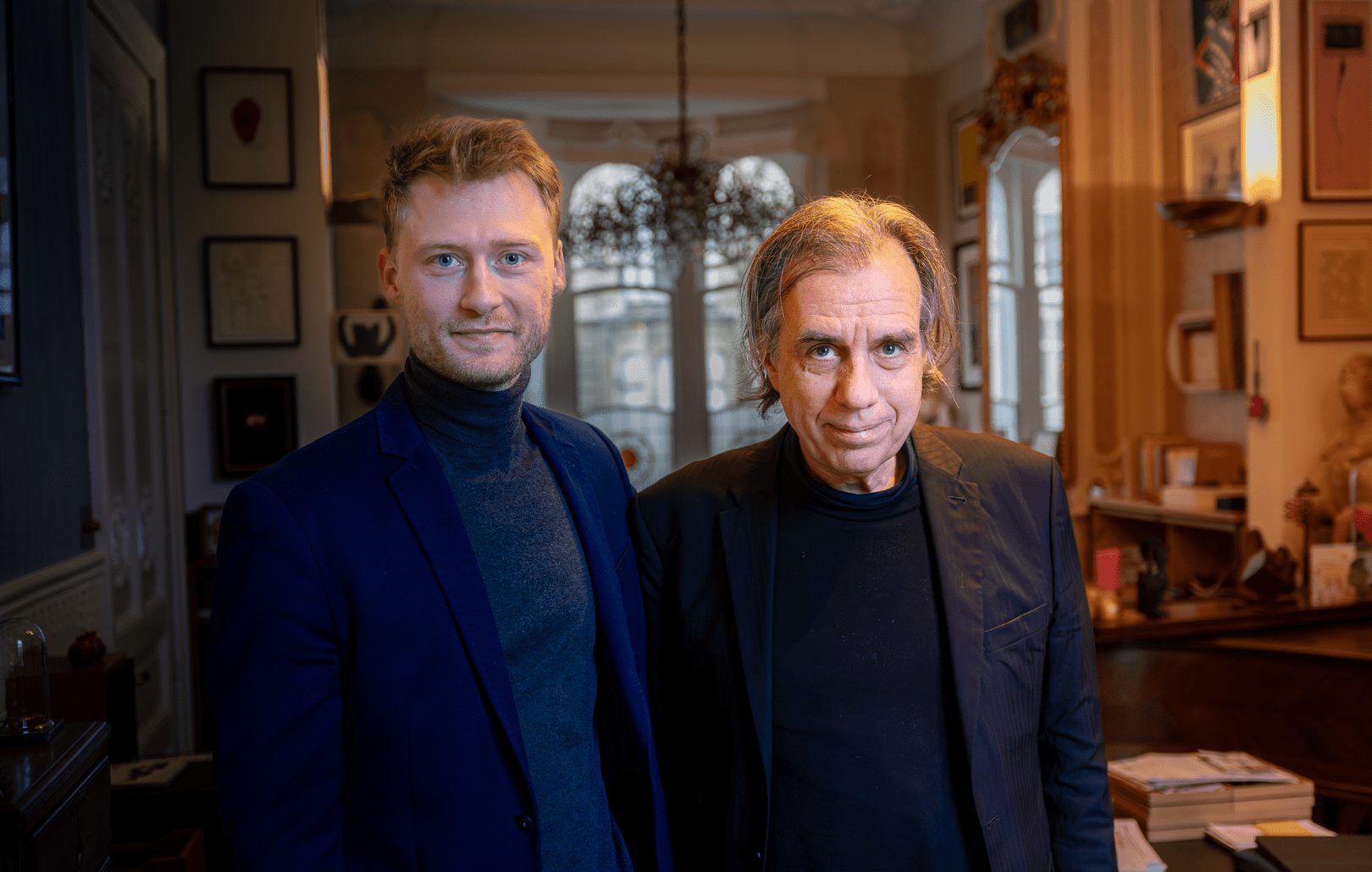 Portret van Dr. Gianni Faelens en Prof. Dr. Dirk De Wachter