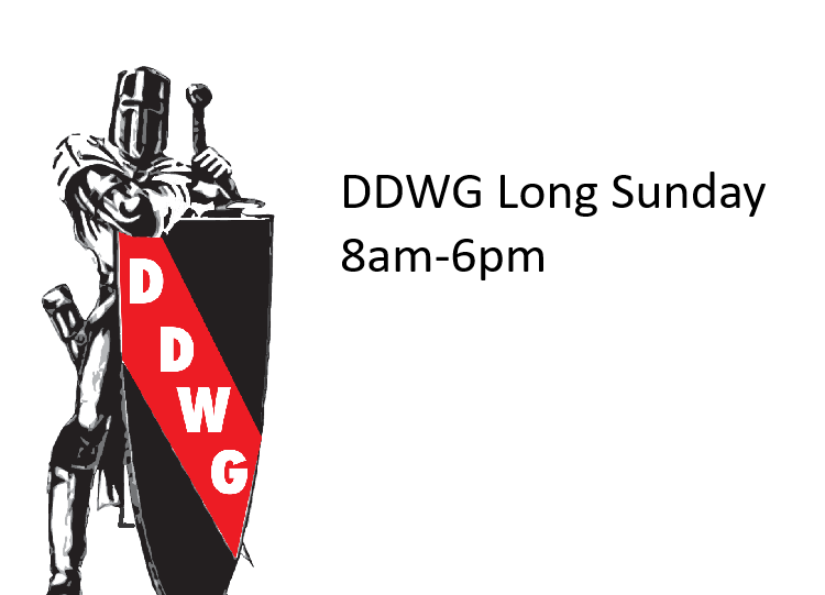 DDWG Long Sunday 8am-6pm (June)