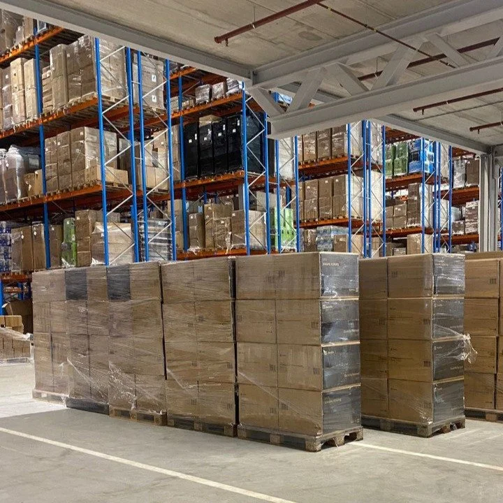 sealen en sorteren van palletten