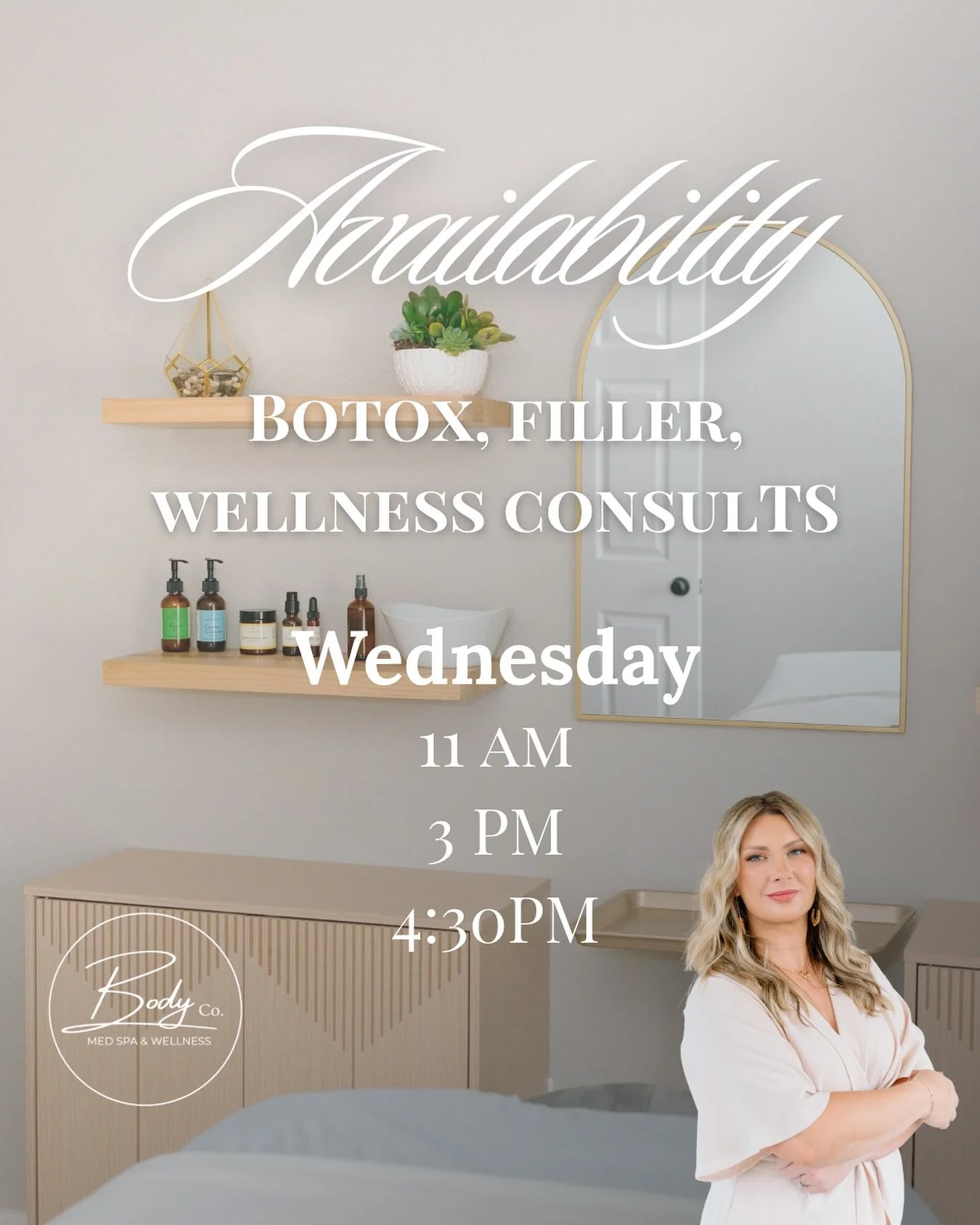 Robyn has a few openings tomorrow for medical aesthetics and wellness consultations. 

Botox
Filler
PRF
Consultation
HRT
Wellness
Labs

📍De Soto, KS 
913-954-0566
🔗 in bio 

#kansascity #botoxnearme #kcmedspa