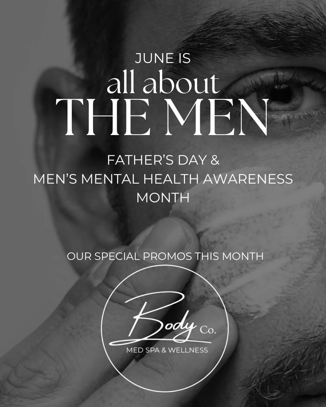Thank you for taking care of everyone else. Now it&rsquo;s your turn.🫶🏻

Most men don&rsquo;t wake up one day and decide they need a facial, skincare routine, or hormone consultation.

They decide they&rsquo;re tired:
Tired of looking exhausted.
Ti