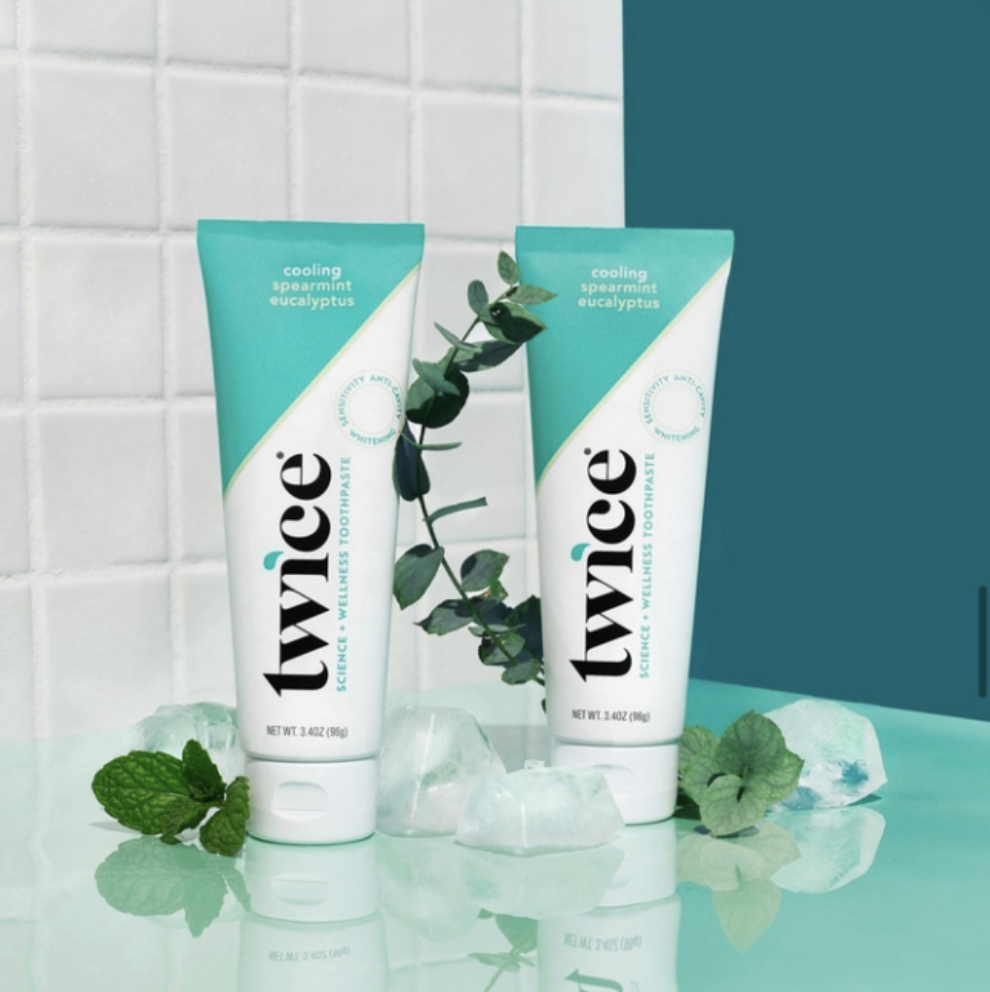 Your brushing routine just got 10x cooler. Literally. Cooling spearmint eucalyptus is the self-care your mouth deserves 🌱🌱 What are you waiting for?!
Hit the link in bio to try our new flavor #ThinkTwice