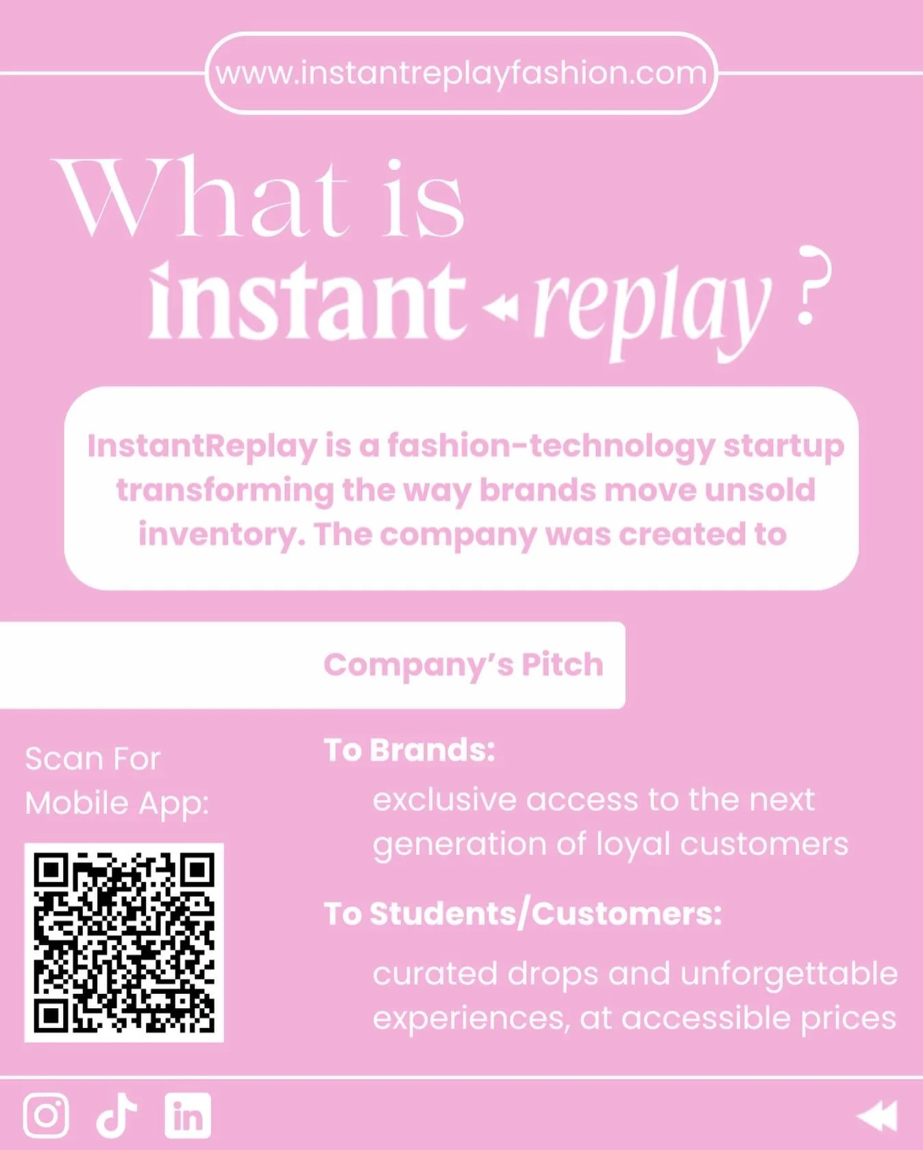 A huge thank you to InstantReplay for supplying the SEE HER WIN athletes with gift boxes! You can continue to support InstantReplay and Grace Anne by purchasing a box from their website. 🤩🤩