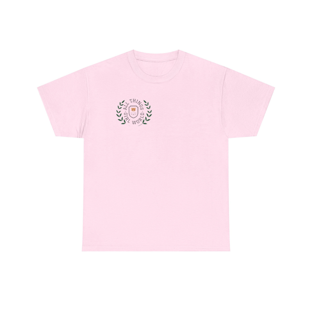 Girl World Teddy Bear Graphic Tee (Unisex)