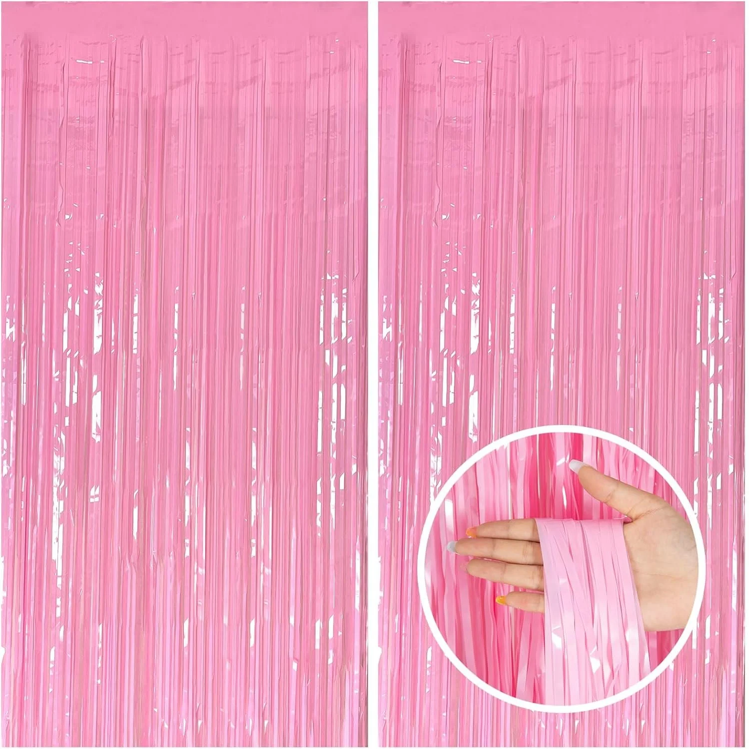 Pink Streamer Backdrop (2 Pack)