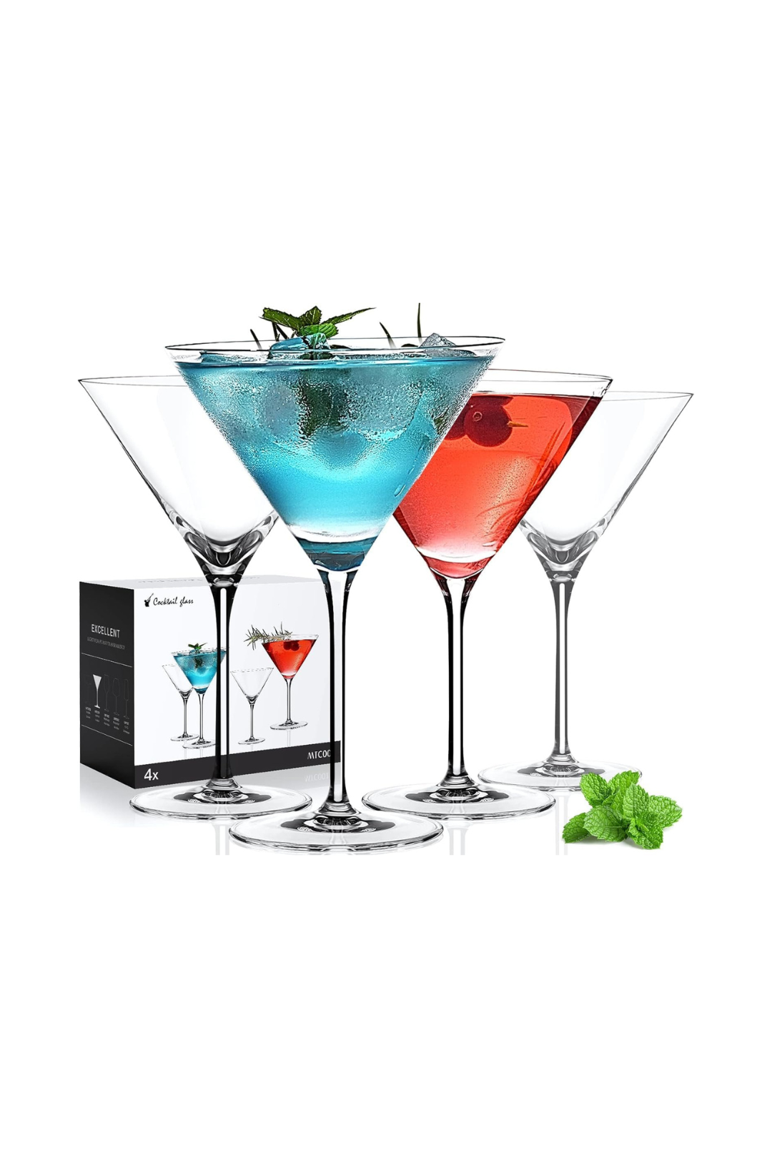 Large Martini Glass (Set of 4)