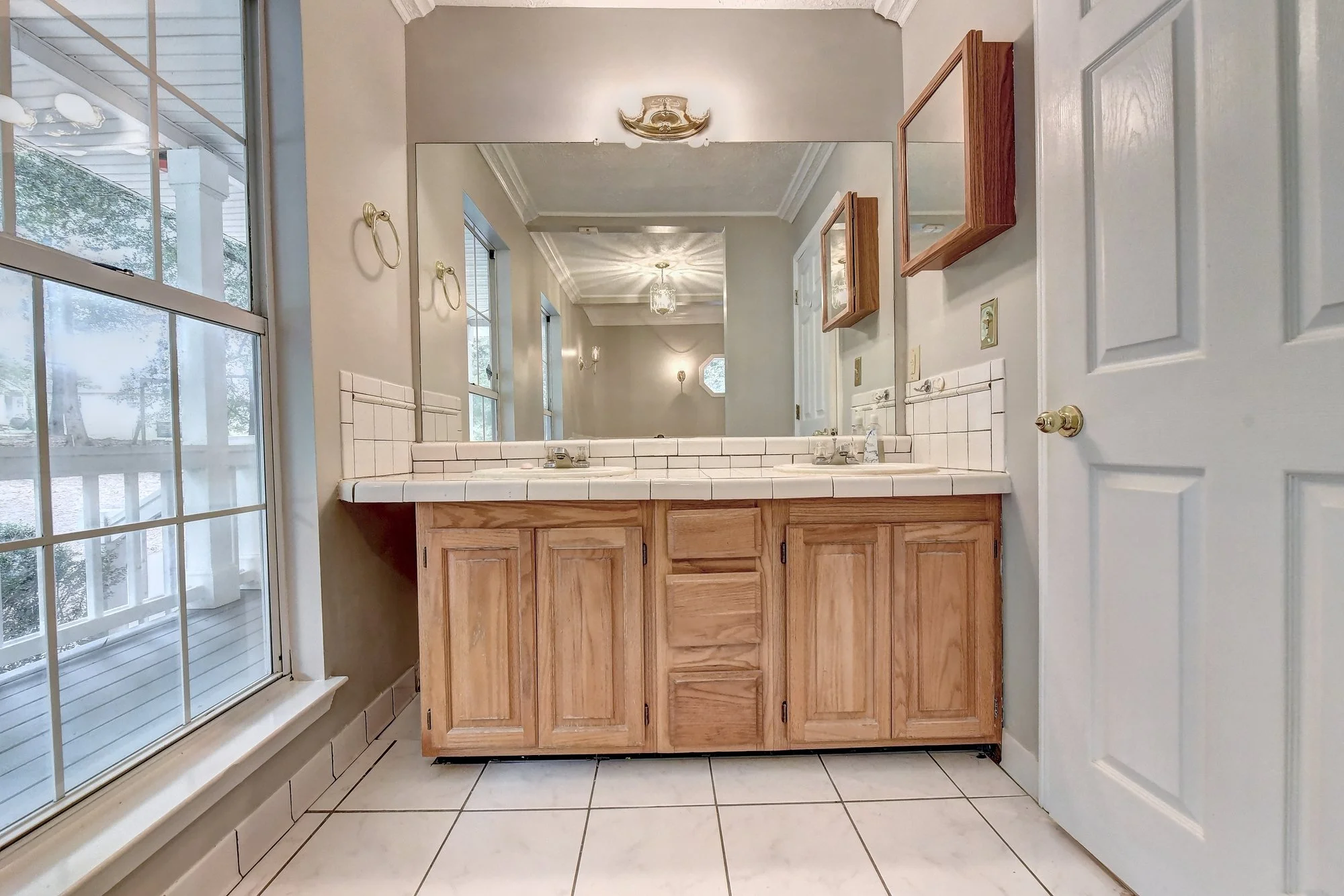Master Bathroom Before
