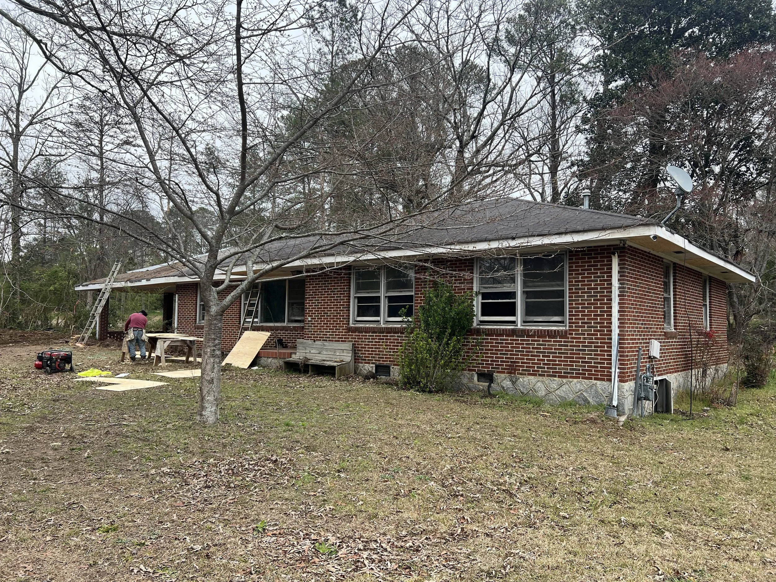 Before Front of Home