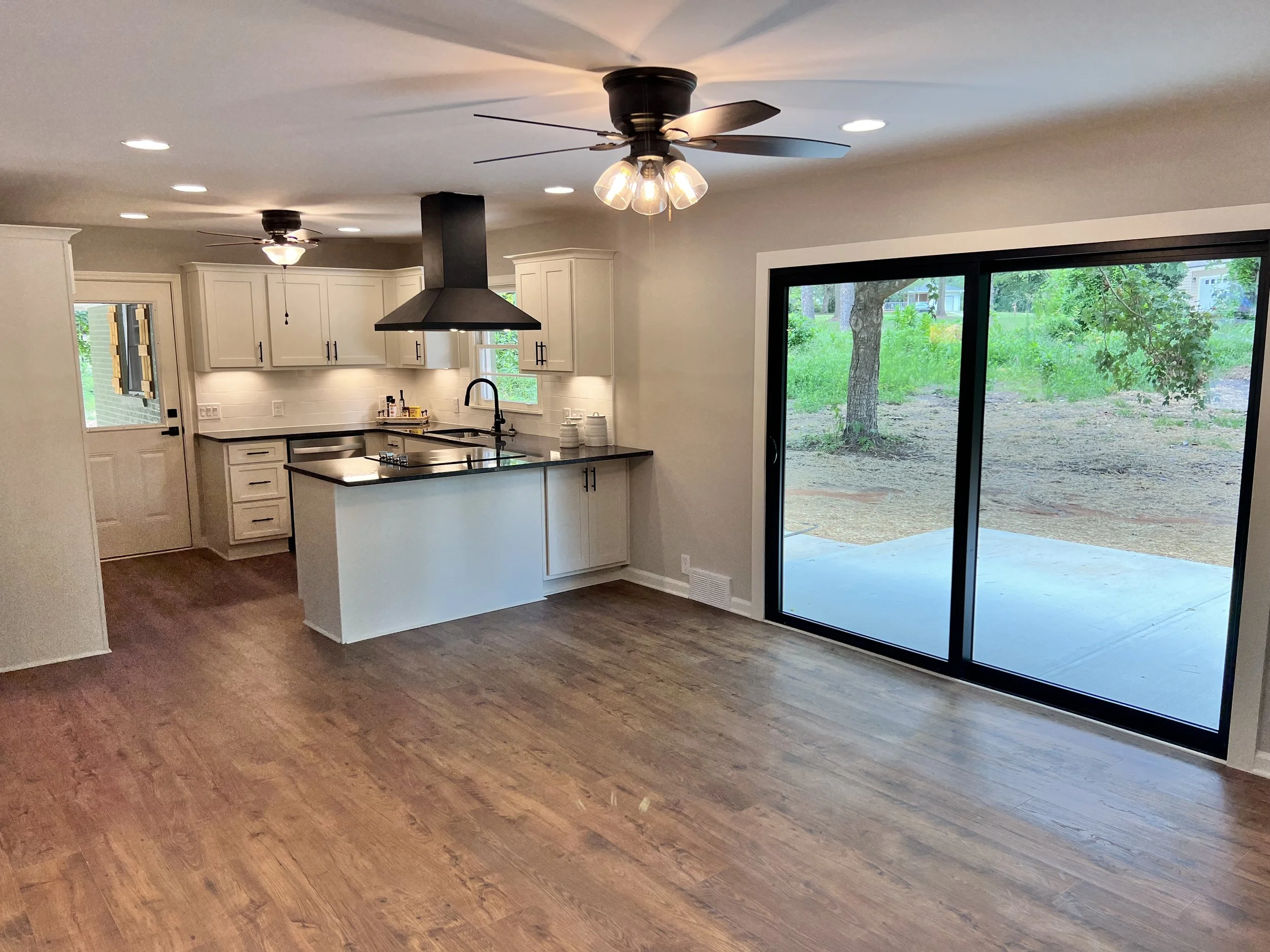 After Open Concept Dining Area