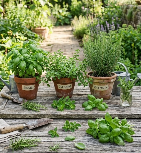 Basil, Rosemary, Oregano and Bliss: Mediterranean Herb Blending