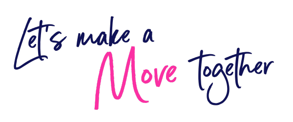 Schriftzug: Let's make a Move together