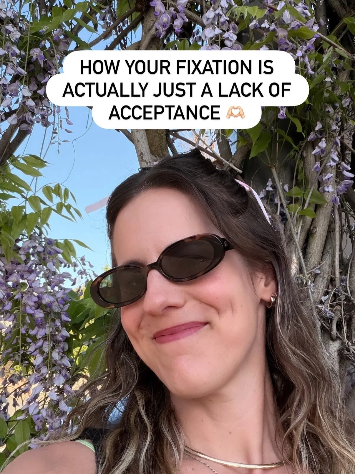 There is so much wisdom hidden underneath your tendency to fixate 🫶🏻

Like any other pattern, it&rsquo;s often a portal back to yourself&hellip;back to a deeper part of you that feels unsafe to accept what is, because of the feelings that come with