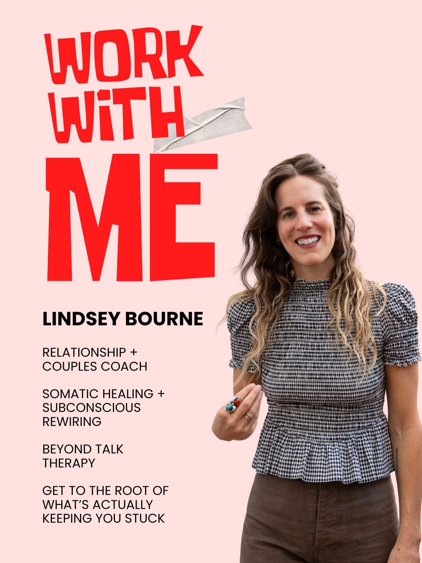 My expertise lies in helping people make the unconscious conscious and untangle the patterns and outdated ways of relating that are keeping them stuck in their lives and relationships 🌀

If you&rsquo;re interested in exploring working together, DM m