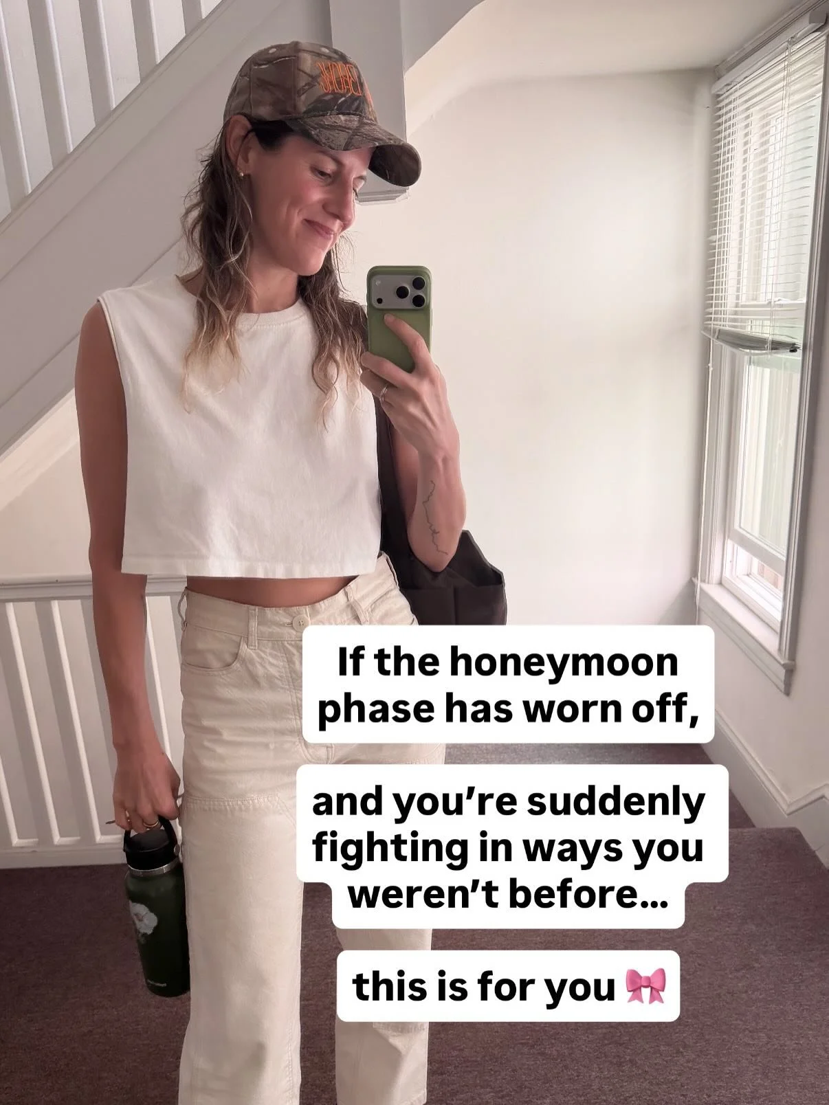 I wish more people knew about the &ldquo;struggle phase&rdquo; of relationships, and that&rsquo;s it&rsquo;s actually a very healthy and normal phase of intimate relationships. 

It can be a trip, tho, because it comes right after the honeymoon phase