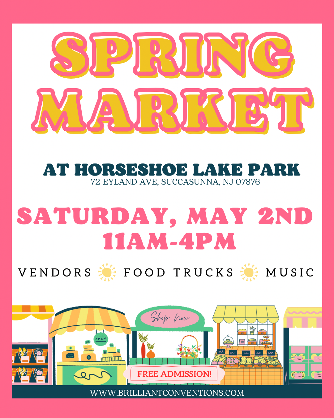 Spring Market at Horseshoe Lake