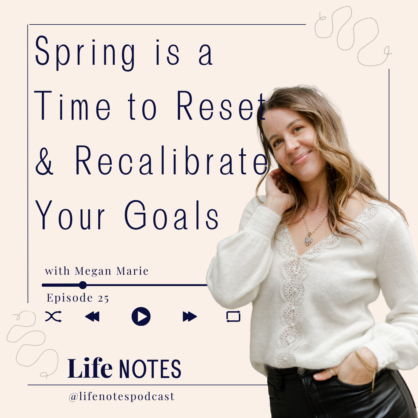 Ep. 25 Spring is a Time to Reset &amp; Recalibrate Your Goals