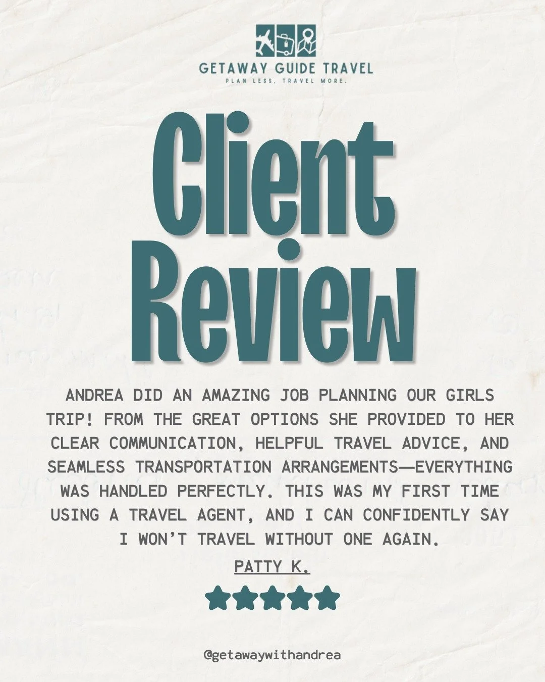 Reviews like this will never stop meaning so much to me 🤍

There&rsquo;s a reason I care so much about the details when planning trips for my clients, because travel should feel exciting, easy, and seamless from the very beginning.

From helping nar