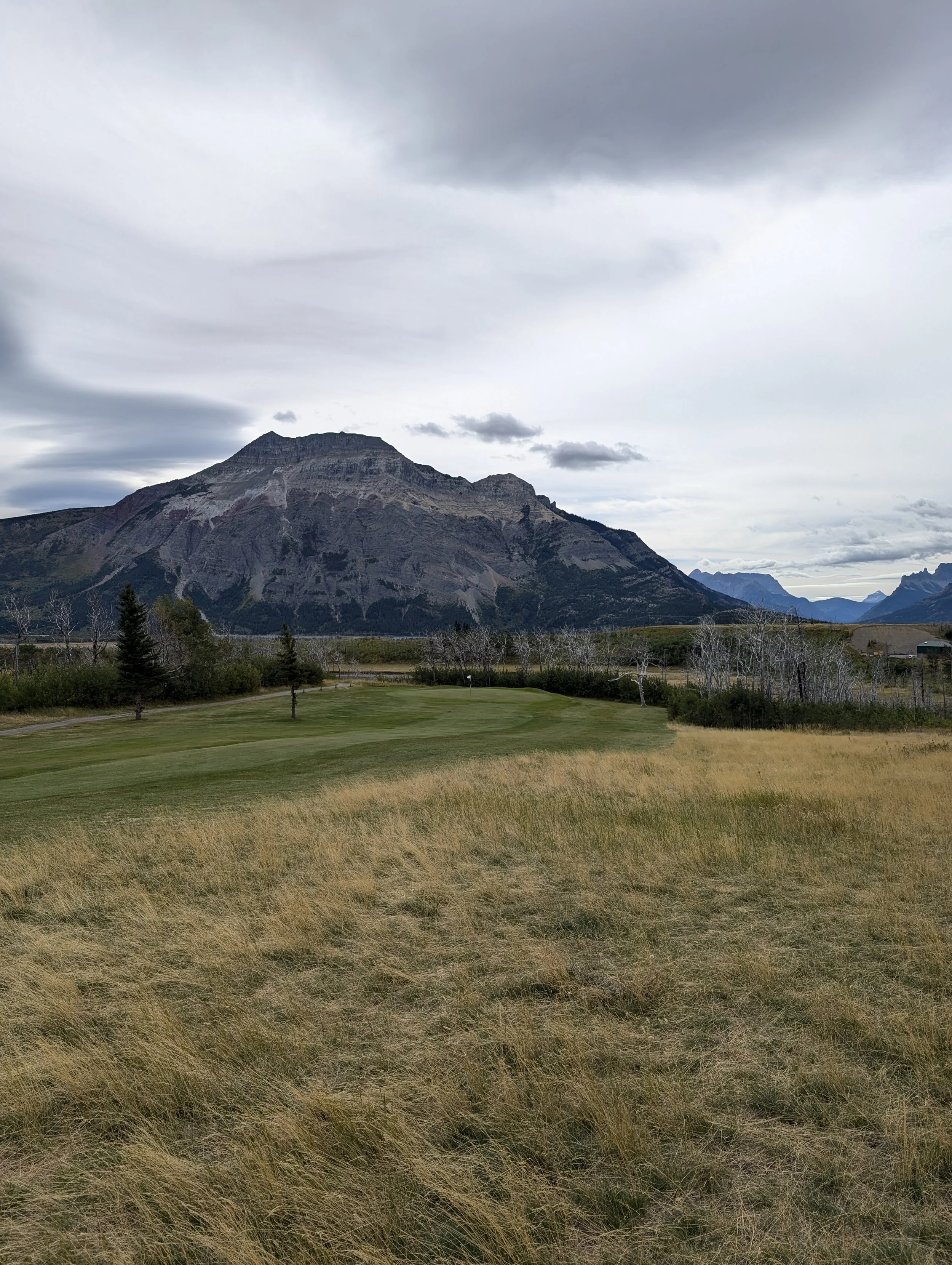 Direct view to 16th green