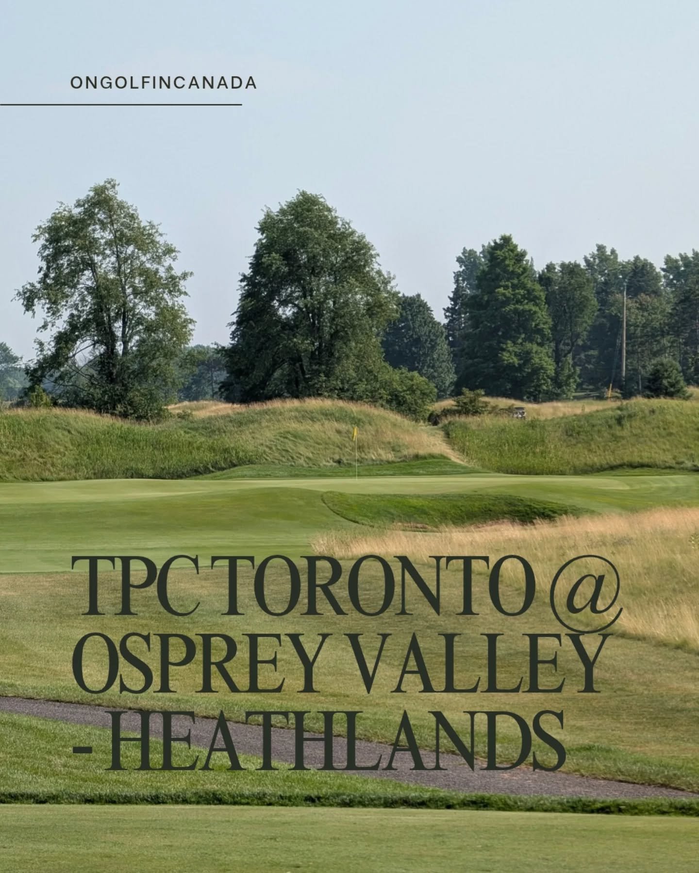 Check out our extensive course profile from the wonderful Heathlands course @tpc_toronto available at ongolfincanada.ca - link in bio