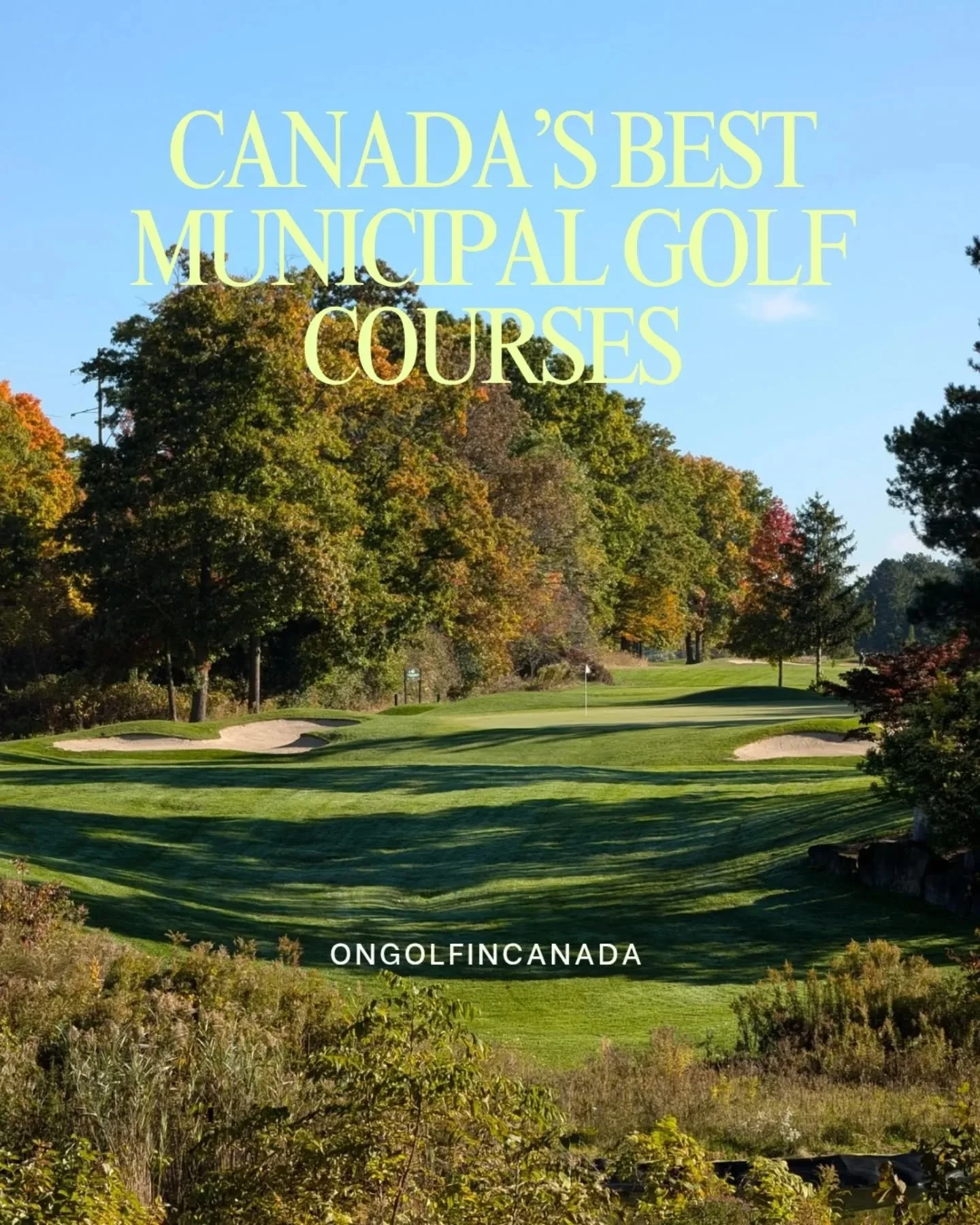 ICYMI we named our best municipal golf courses in Canada this week. Check out the full list at the link in bio.

#golf #golfcoursearchitecture #golfcanada #golfclubatlas #golflife