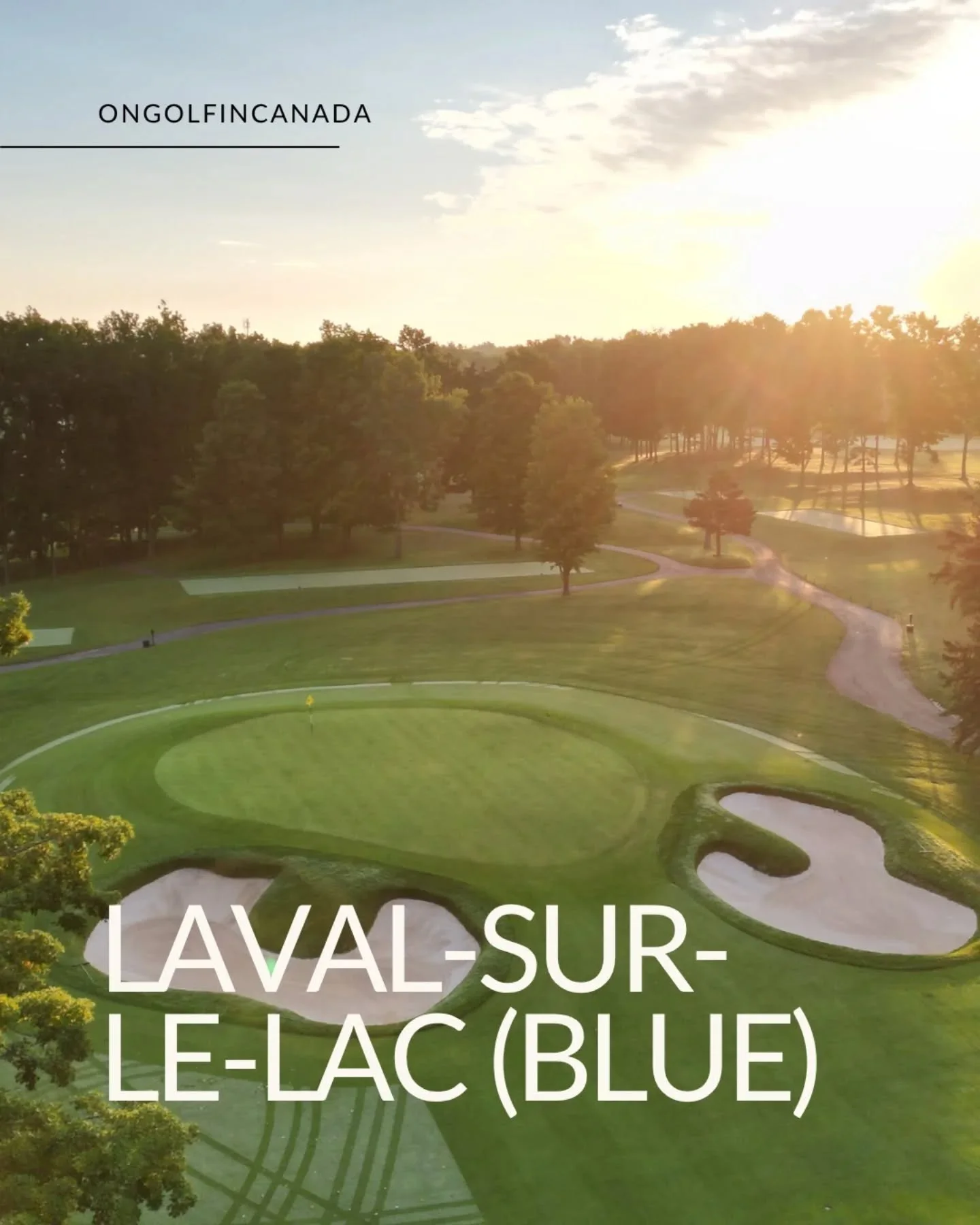 In honour of Friday at the Masters, we thought we would share the profile of Laval-sur-le-Lac's Blue course. While not inspired by Augusta National, we can't help but see some similarities in a few of the green complexes and contours. After all it wa
