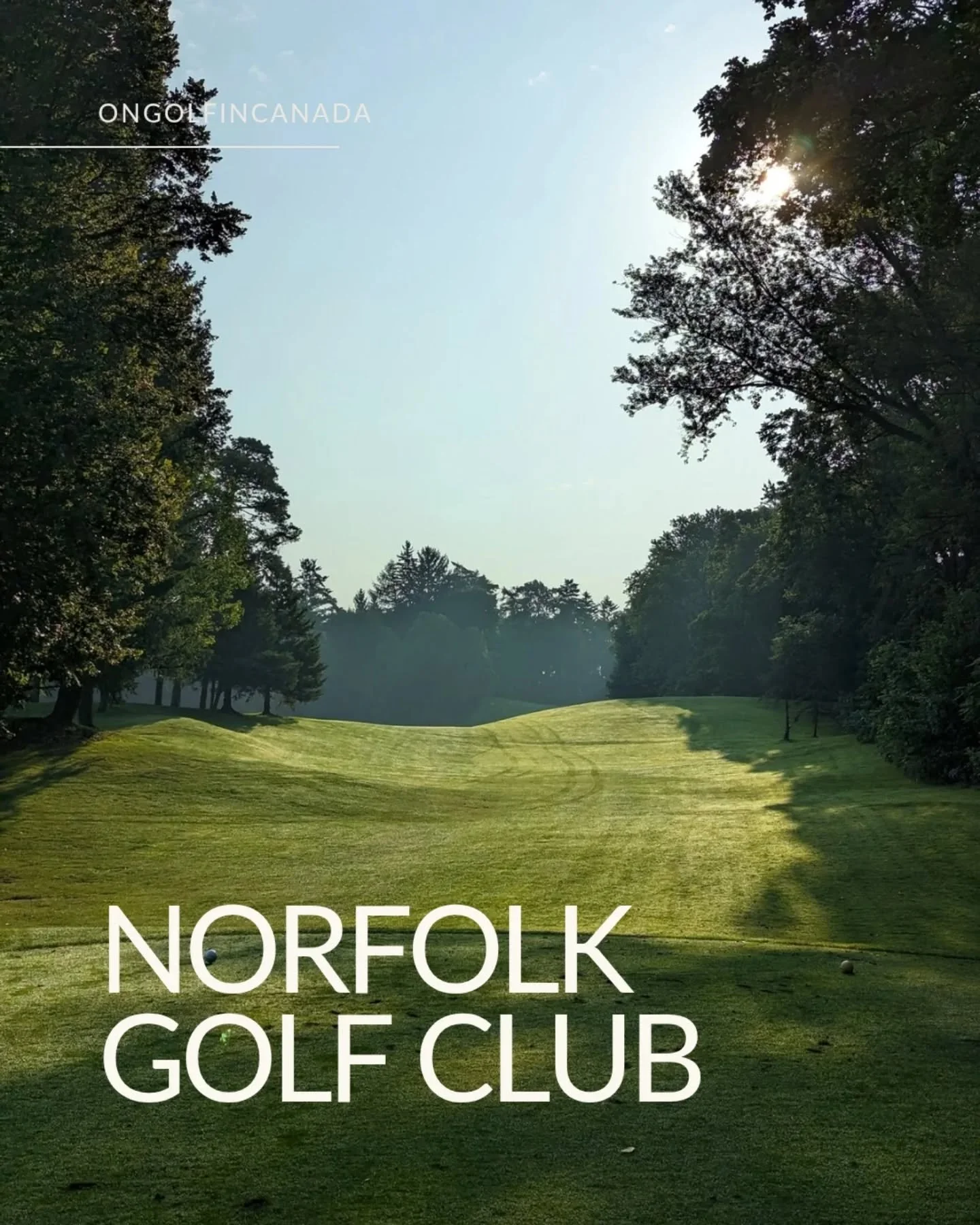 Nestled in the small town of Simcoe, Ontario is Norfolk Golf Club. A charming little nine hole golf course with innumerable inequalities, gentle undulations, and a rambunctiously fun sense of adventure. Read on at the link in bio.

#golf #golflife #g