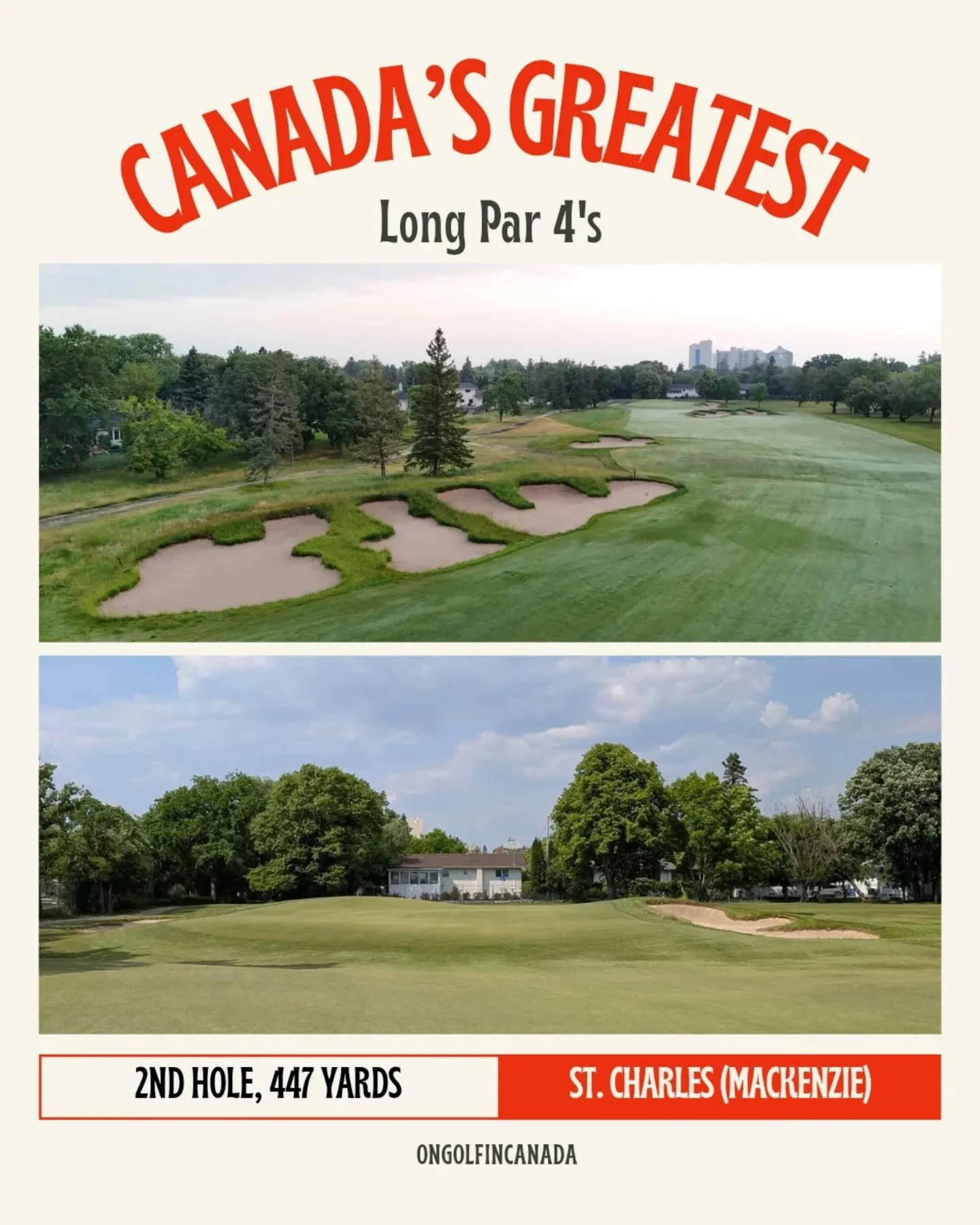 While short par 4's may be most captivating for golfers who wish to risk it all for a shot at glory, there may be no more rewarding par than one at a long par 4. One that requires two excellently struck shots, likely with a long iron or even fairway 