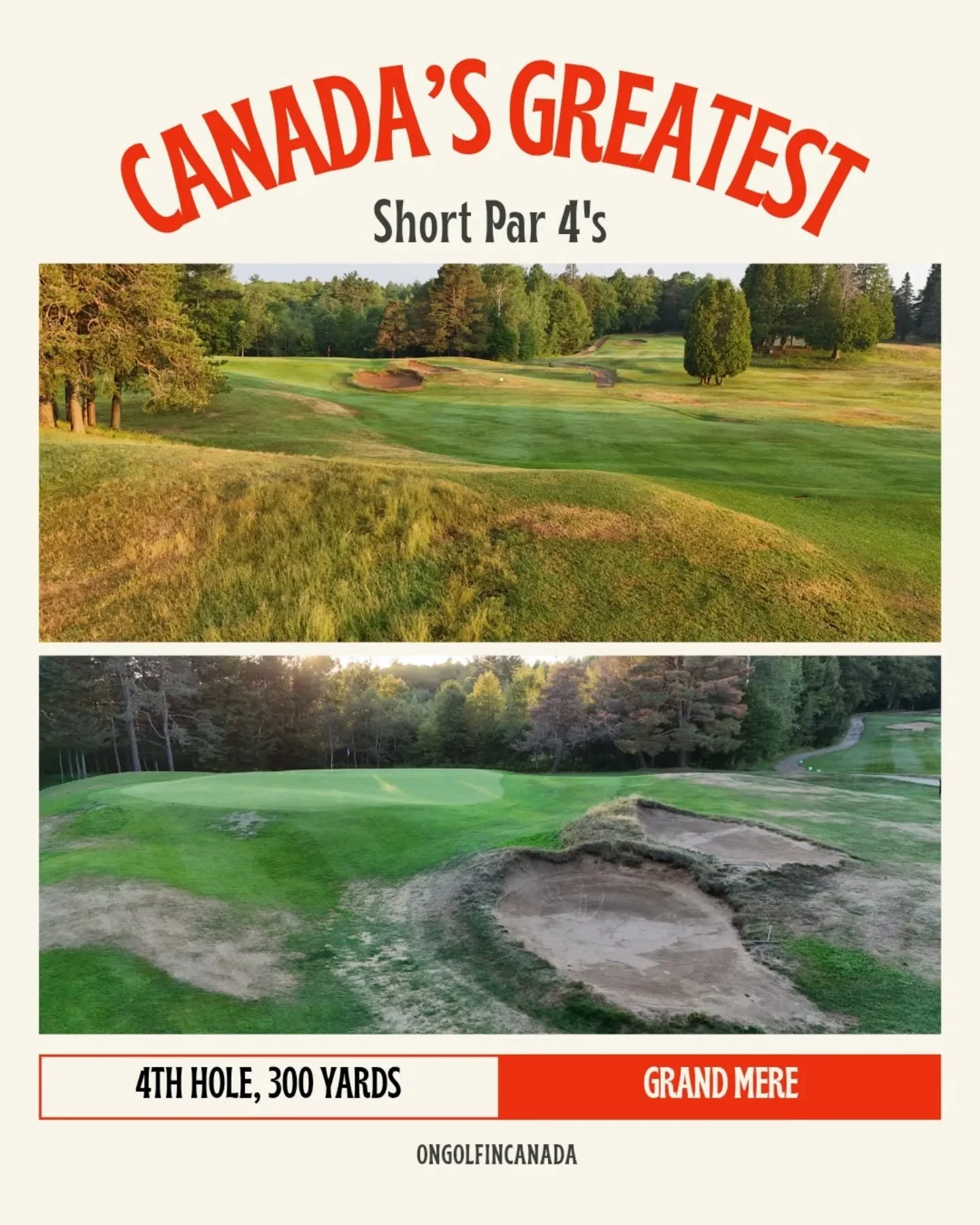 It seems that every great golf course has a brilliant short par 4 where players can tempt fait and go for glory. Each with their own distinctive appeal in styling and balance of risk/reward. These are 10 of the greatest short par 4's (under 350 yards
