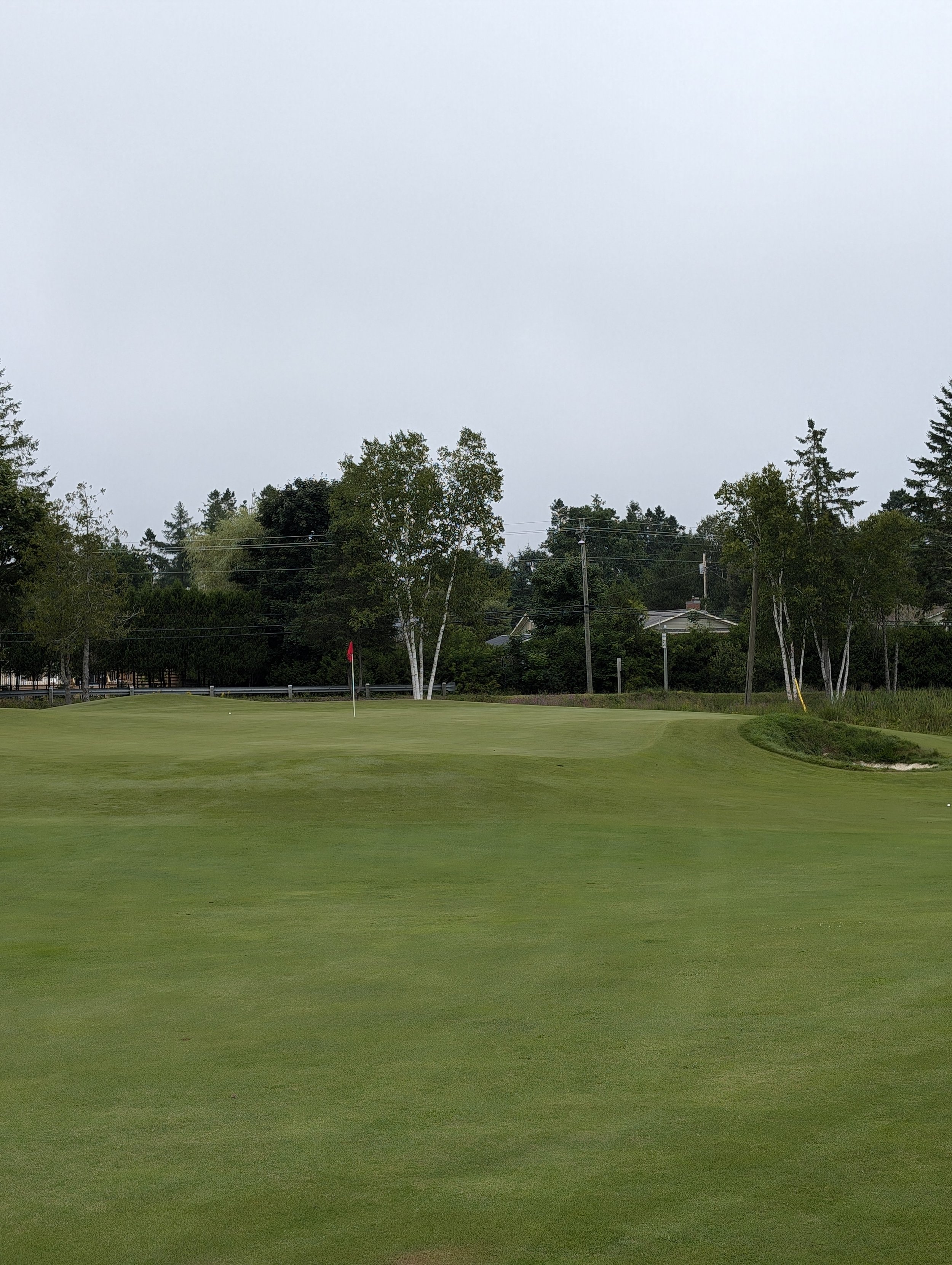 Rolling greens like that of the fourth