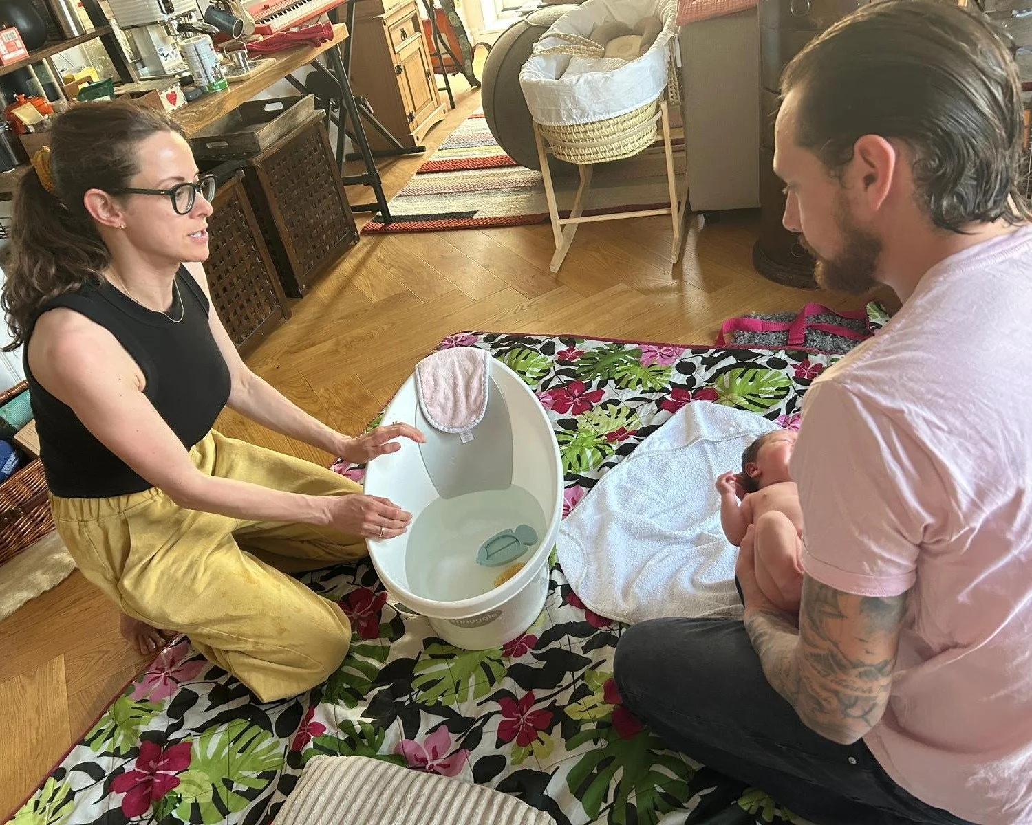 Helping parents with newborn care