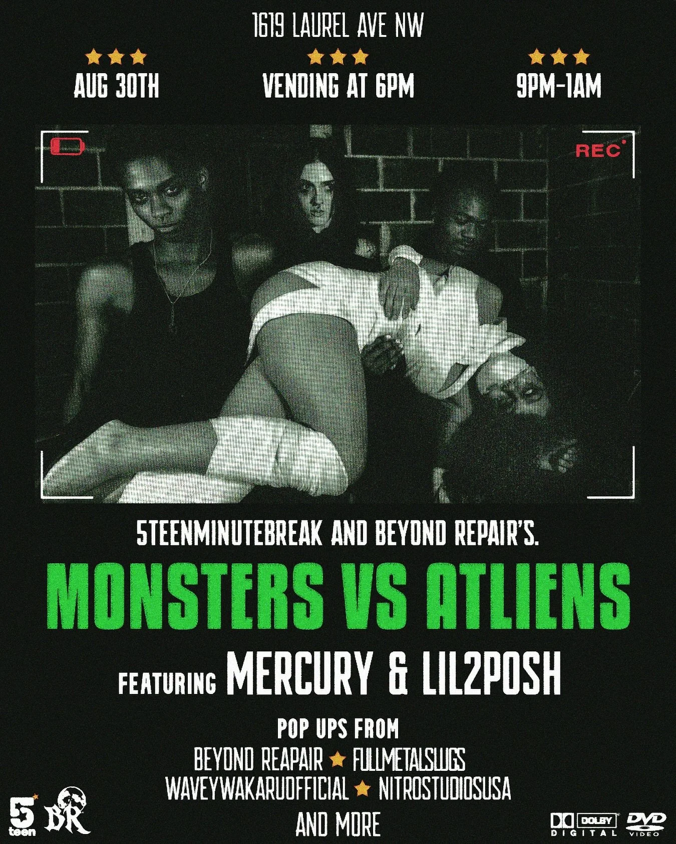 ☆8.30 

☆featuring @magicallymerc and @lil2posh 

☆pop up begins at 6pm ☆ concert starts at 9pm
 
☆1619 laurel ave nw

last day to get early bird tickets!!

#concert #atl #streetwear #atlantaconcert