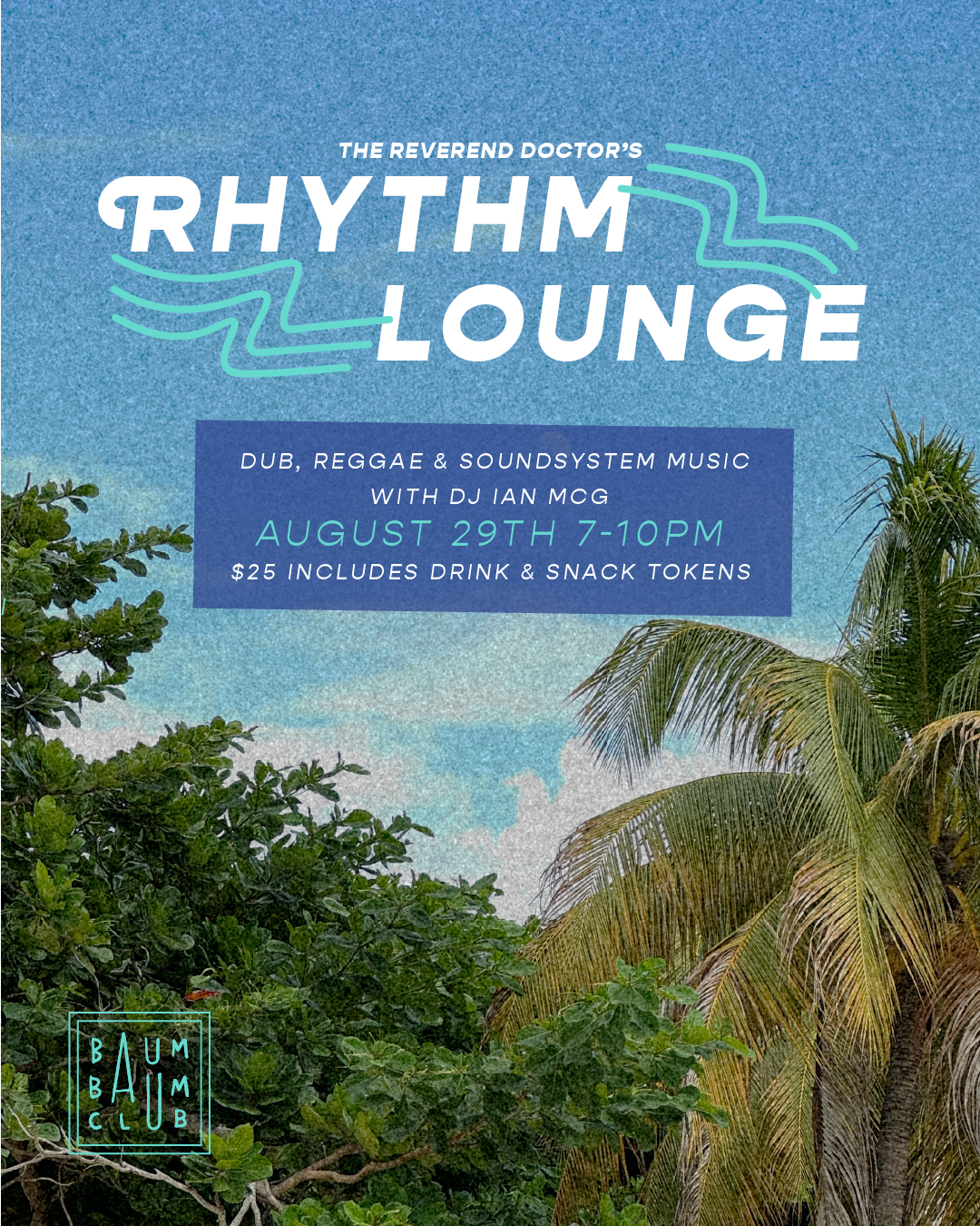 Rhythm Lounge w/ DJ Ian McG
