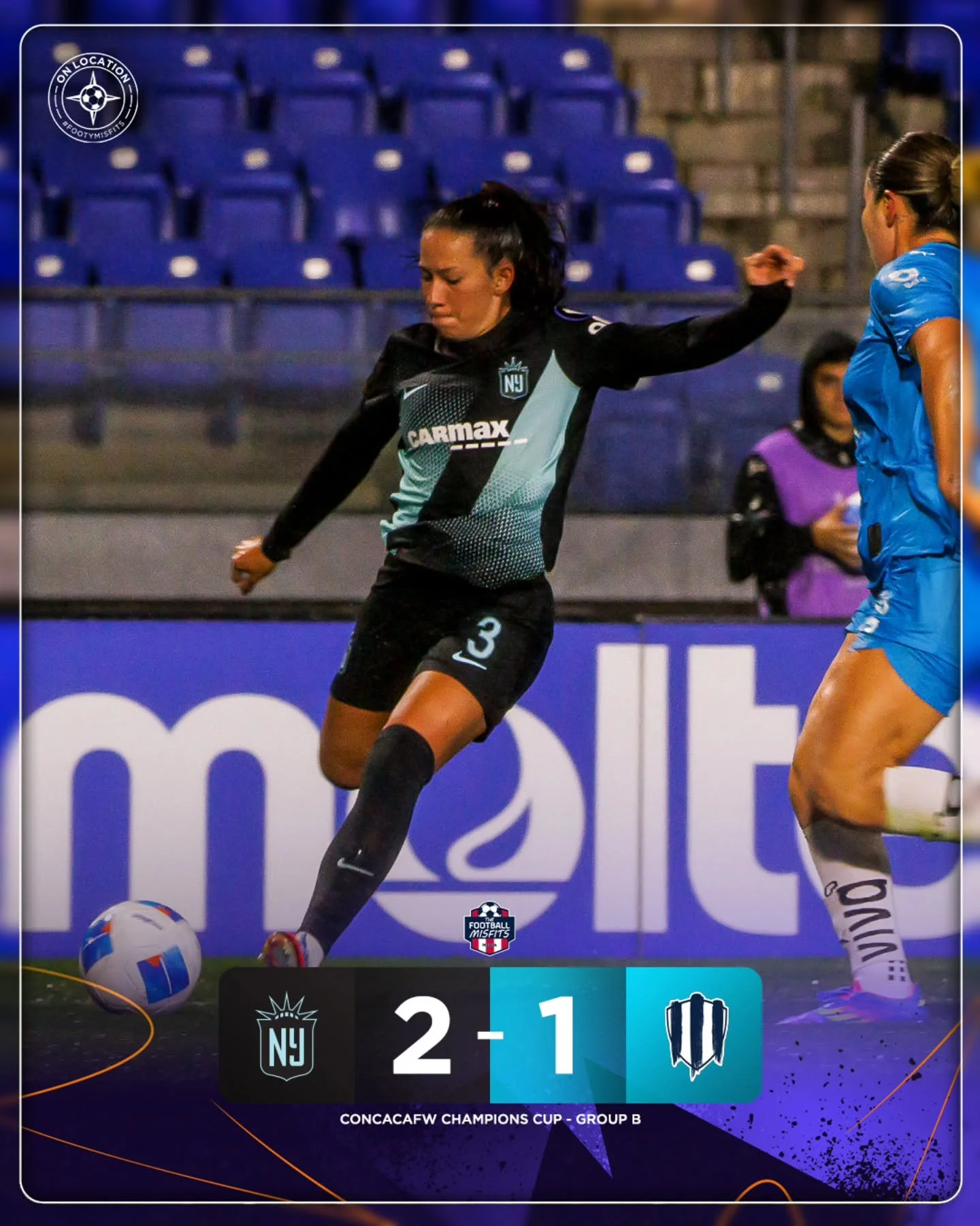 The Champions pick up where they left off! 🦇

Goals from @bruninhaia_ and @harper34 gives Gotham FC their first win of the 25-26 Concachampions 🏆