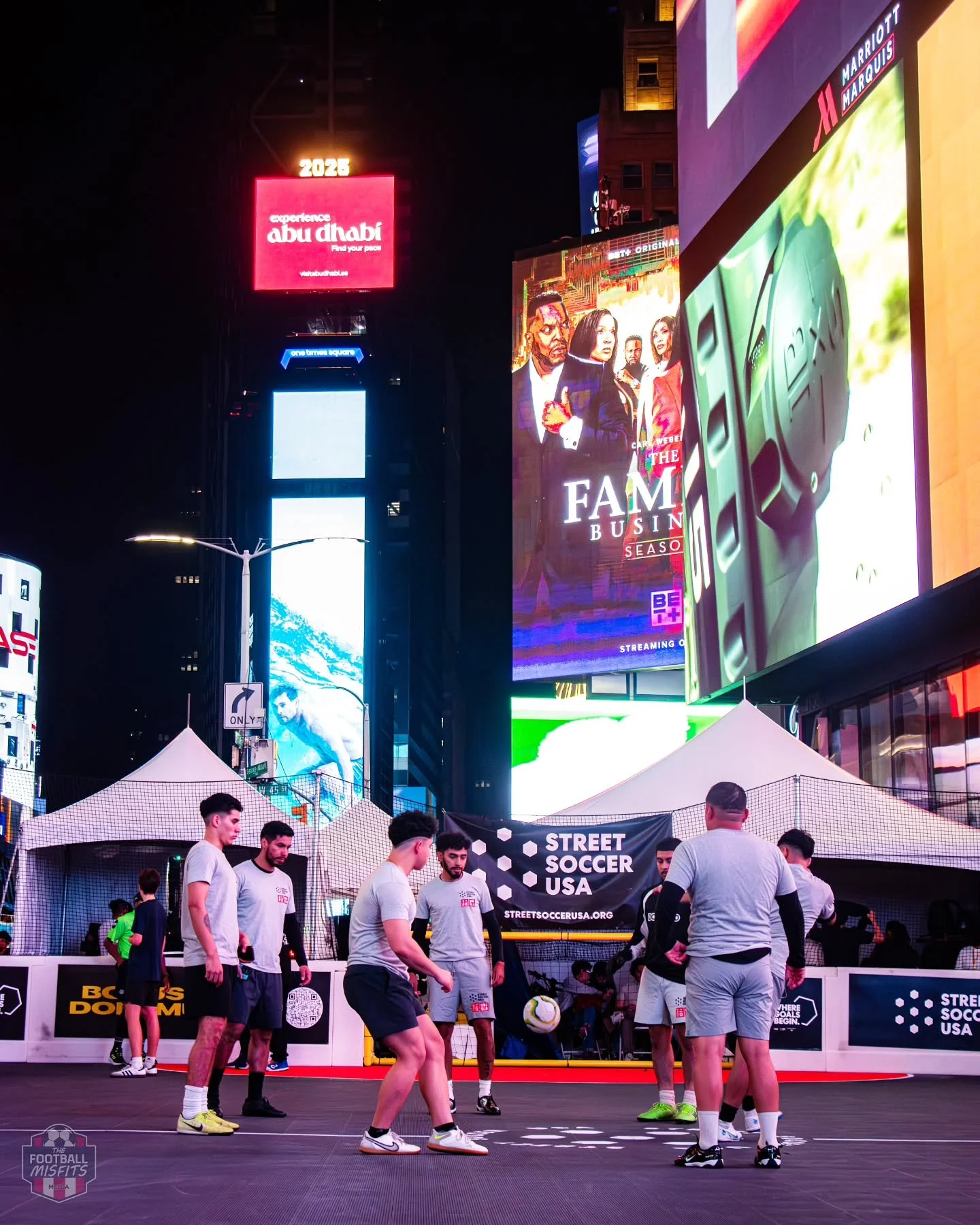 Balling under the bright lights of the crossroads of the world! 🌎⚽️

The latest edition of the Times Square Cup  was one for the books! Massive shoutout to @streetsoccerusa for putting on a fantastic annual event and for welcoming us back with open 