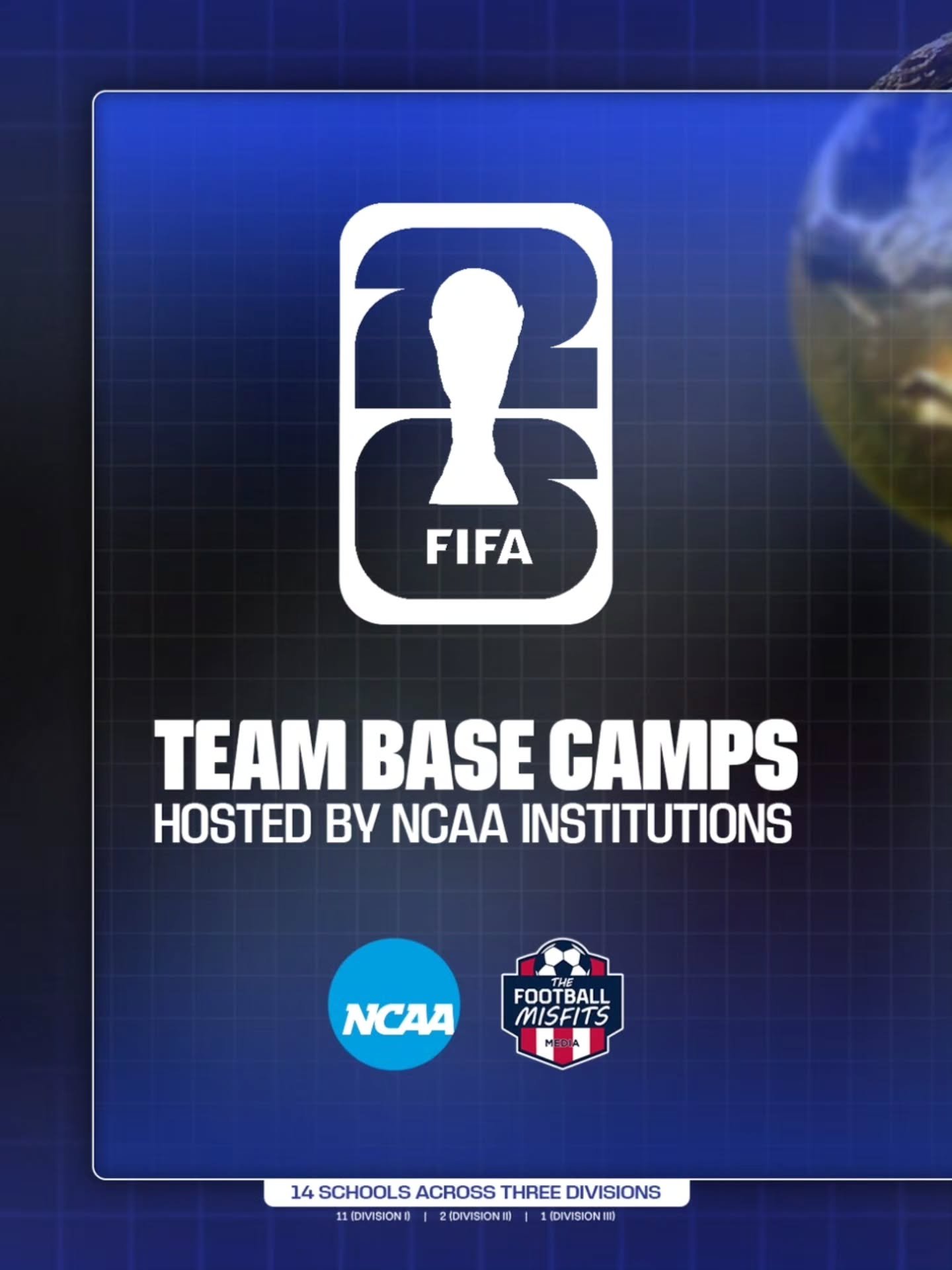 FIFA World Cup on campus! ⚽️🎓

There are 14 different colleges and universities from coast-to-coast hosting national team base camps during the World Cup this summer