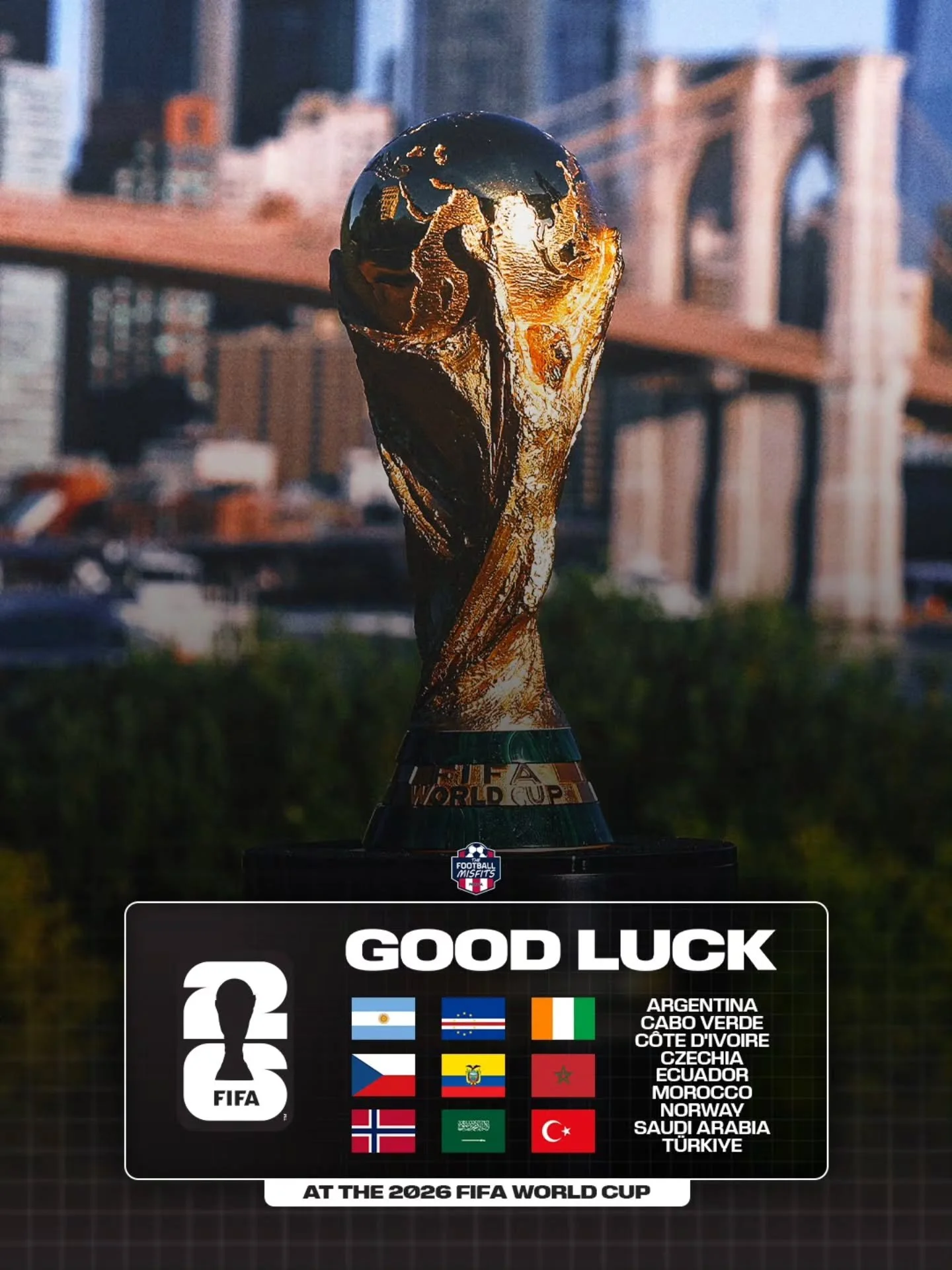 A huge shoutout to the tagged photographers who captured these pre&ndash;World Cup friendlies and shared their work with #FootyMisfits. Be sure to check out their accounts and show them some support.

🇦🇷 🇨🇻 🇨🇮 🇨🇿 🇪🇨 🇲🇦 🇳🇴 🇸🇦 🇹🇷

Wis