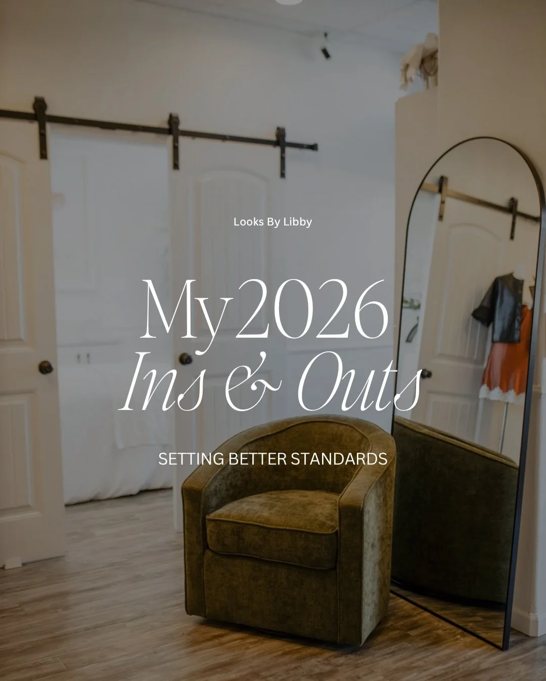 Some of my personal 2026 ins &amp; outs and SOME I know you guys need to follow 😉 Can you guess which ones??