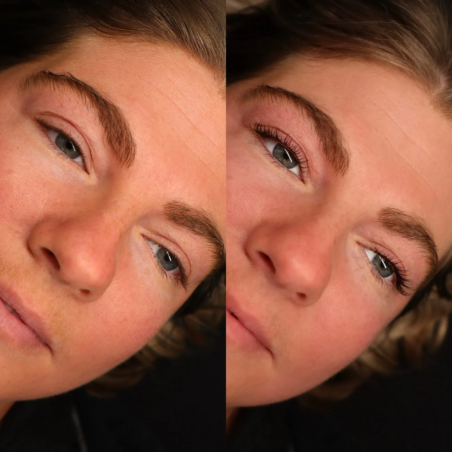 She&rsquo;s already a MODEL 😍 but let&rsquo;s make those lashes POP! 
Lash lift and tint&hellip;