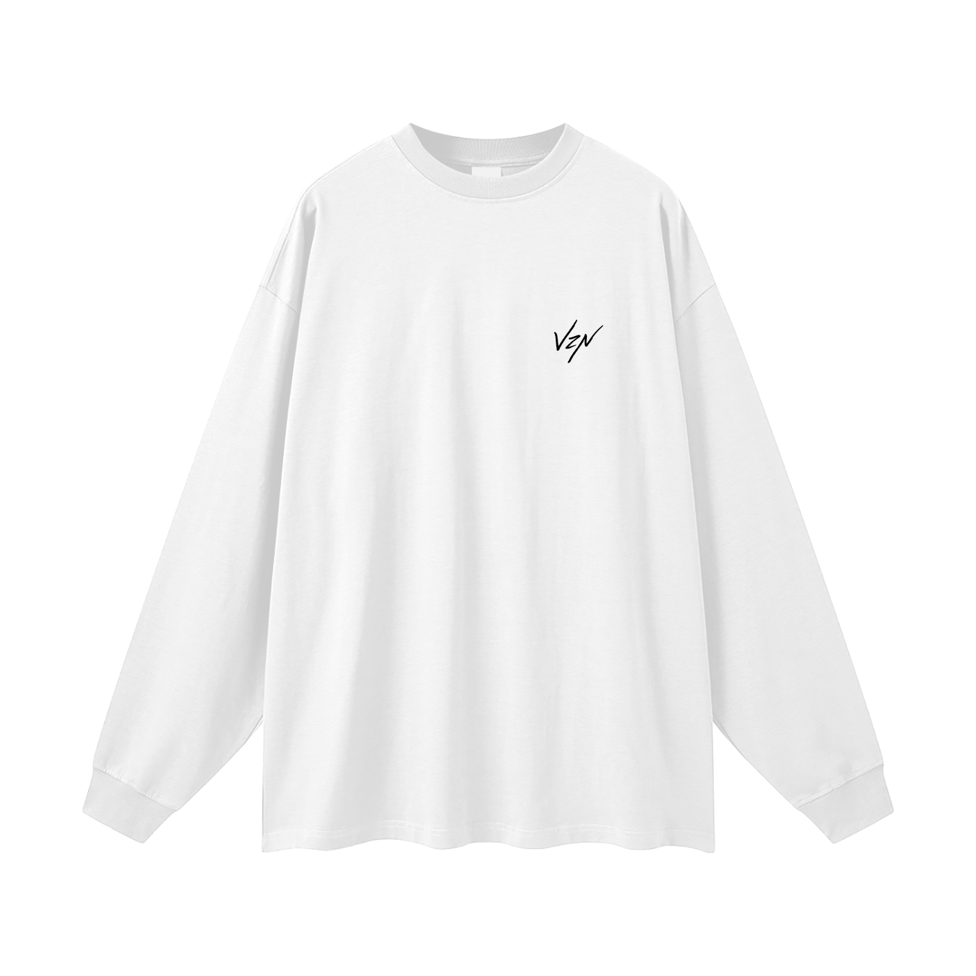 VZN (WHITE) CREST LONG SLEEVE