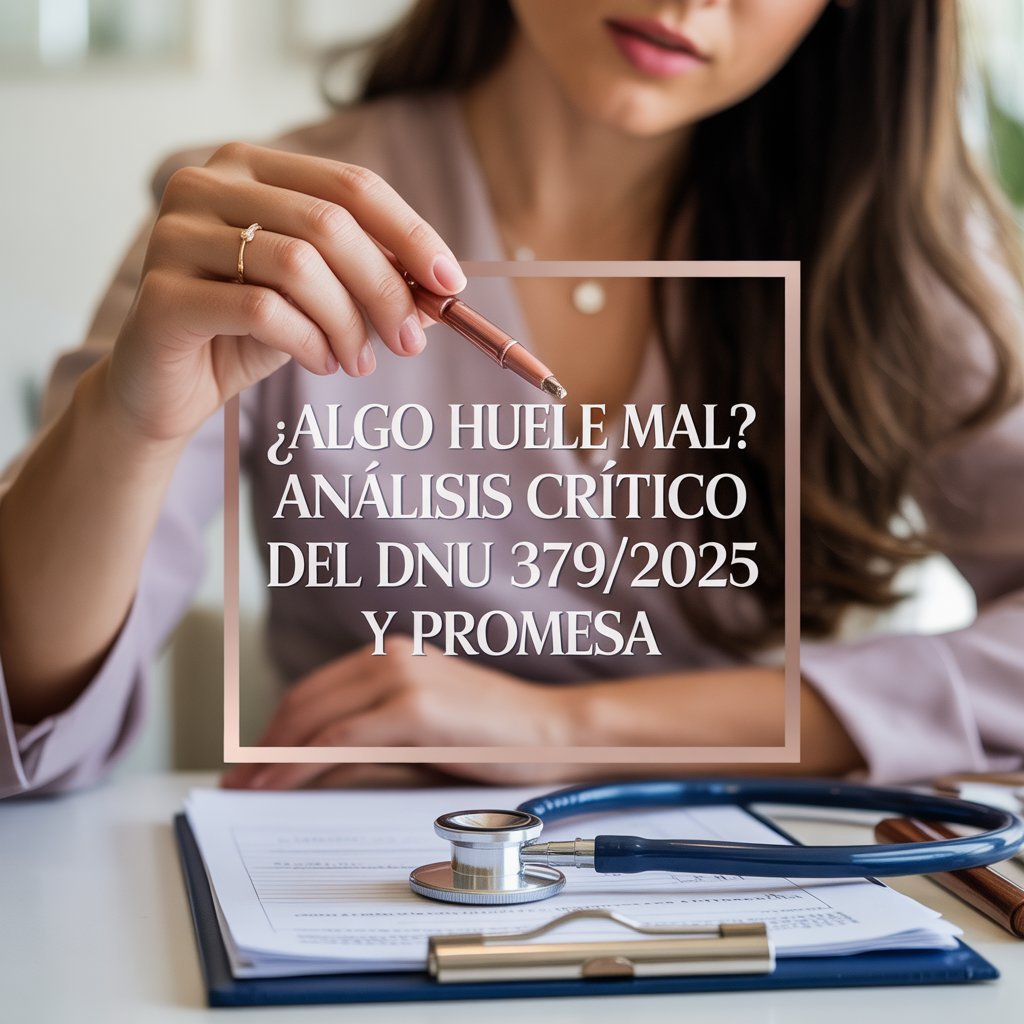 ¿Algo huele mal? Una mirada crítica al DNU 379/2025 y su PROMESA