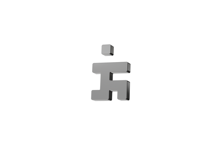 A digital illustration of a question mark composed of gray 3D cubes.