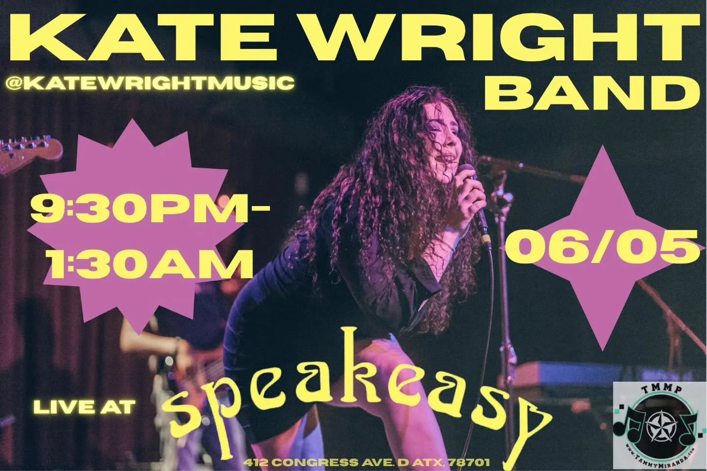 Come kick off my BIRTHDAY weekend with me  @speakeasyaustin !! Have a great set for you guys and an awesome line up so don't miss it and come parrrtaaaayyyyy all night long!!! @tmmplive #tmmp #livemusic #thirstythursday #austintx #austinmusic #austin