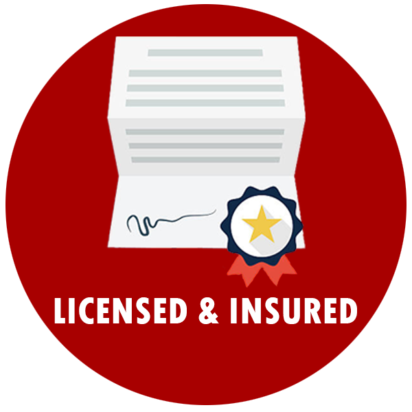 licensed & insured clip art