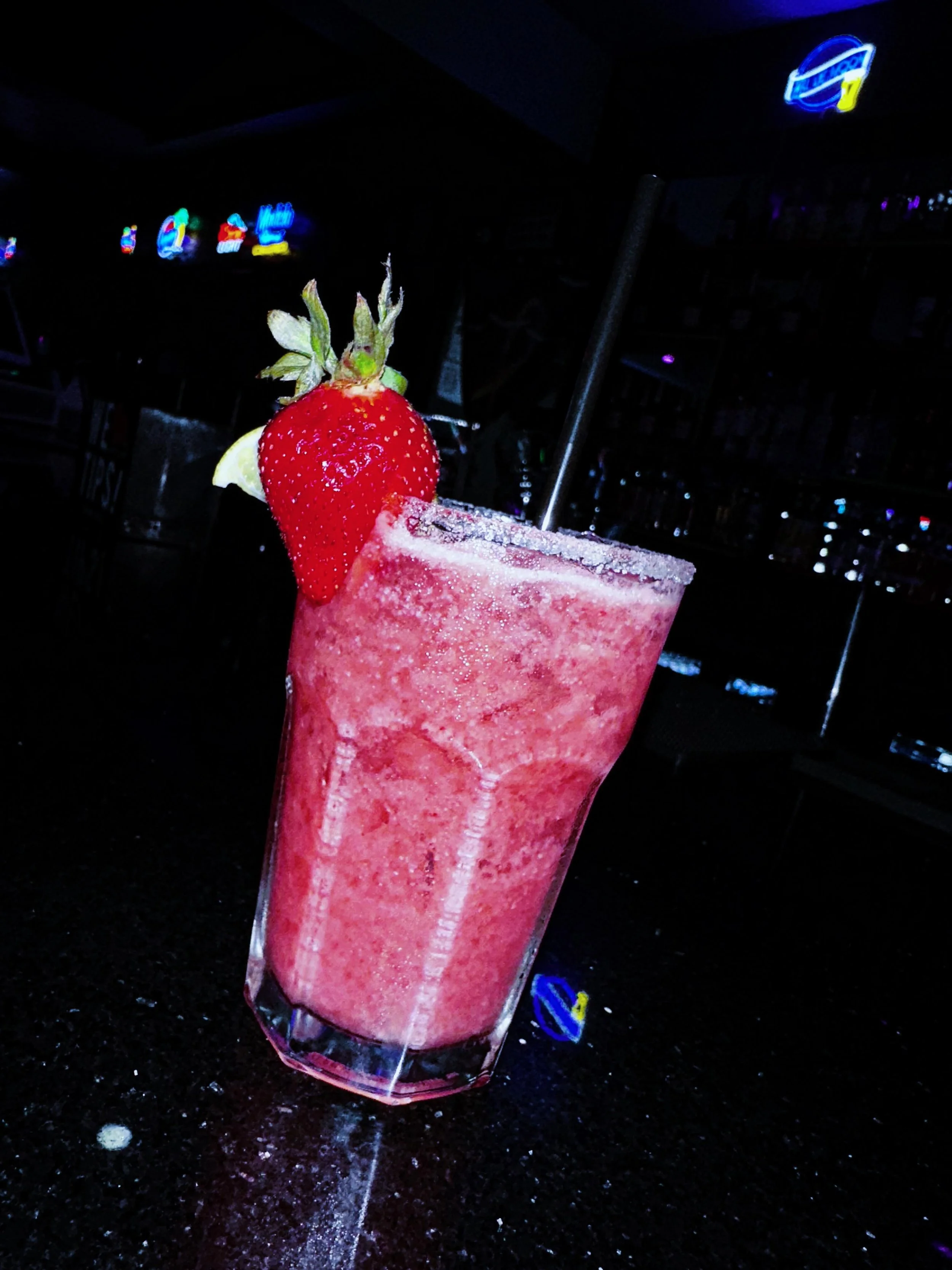Strawberry and Cream #micdropsocial #missouricity #bar #karaoke #lounge