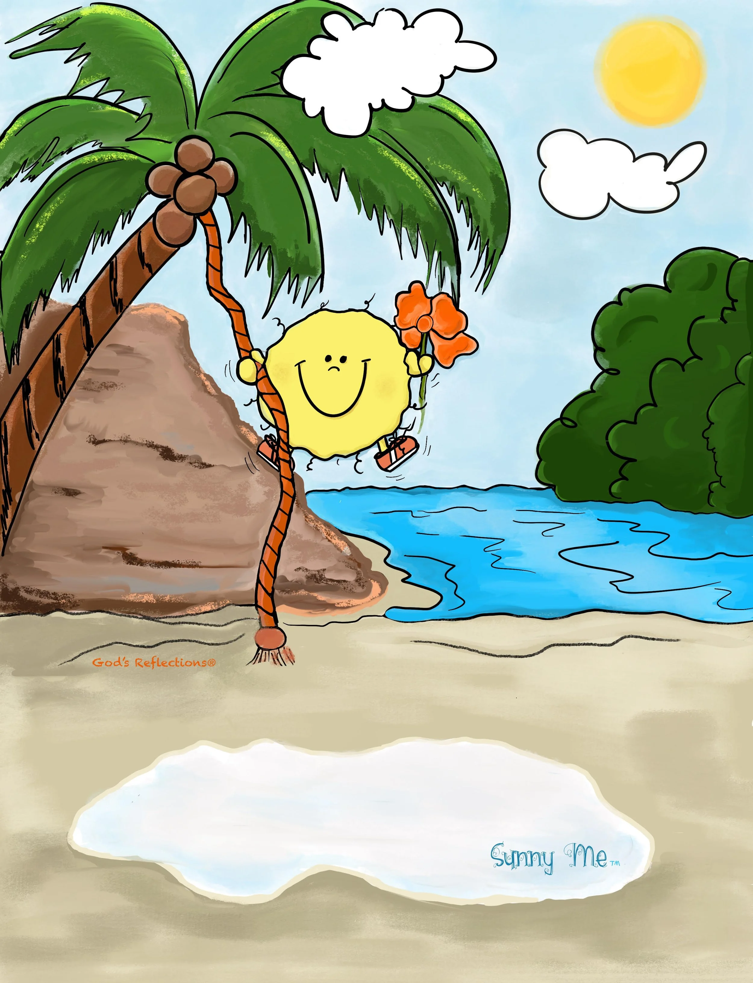 Sunny Me On The Beach