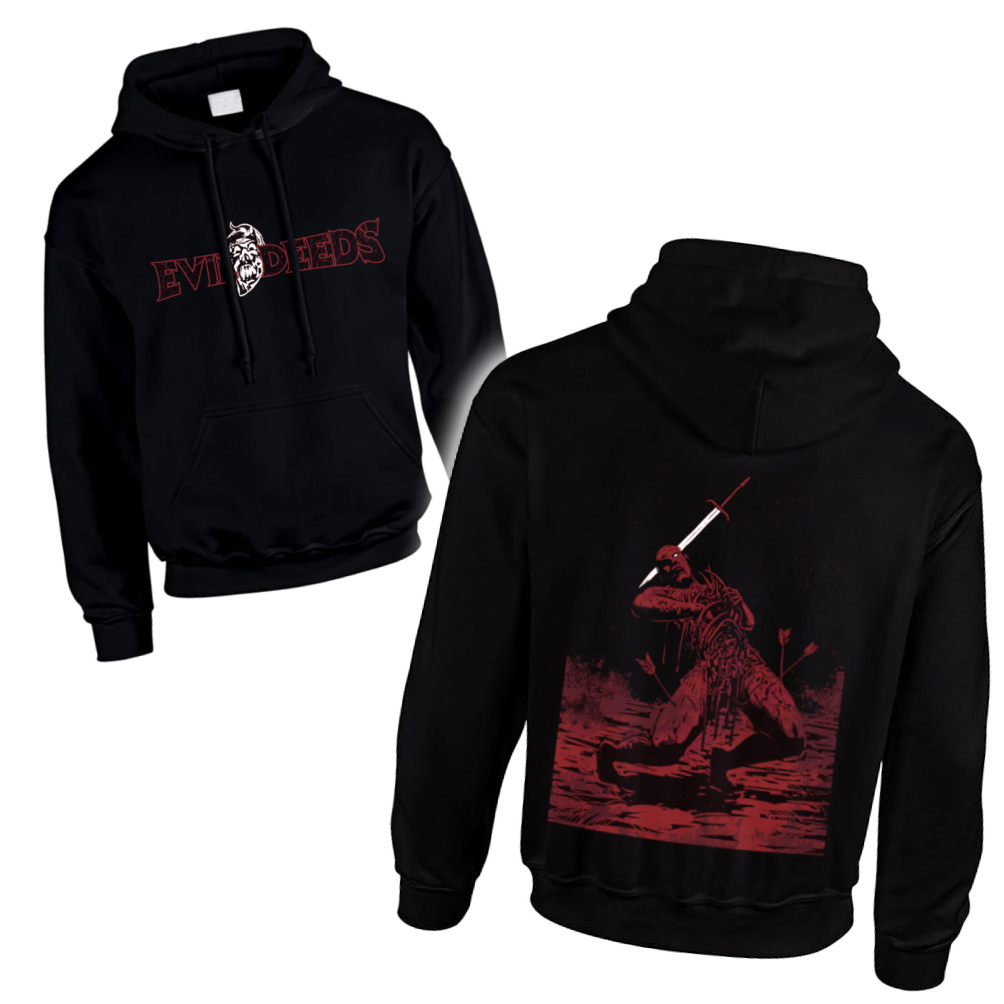 Blood Red Blade Hoodie