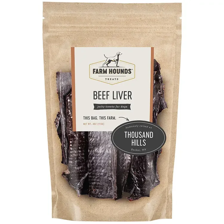 Beef Liver Treats 4 oz