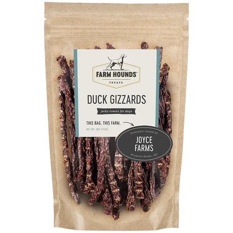 Duck Gizzard Treats 4 oz