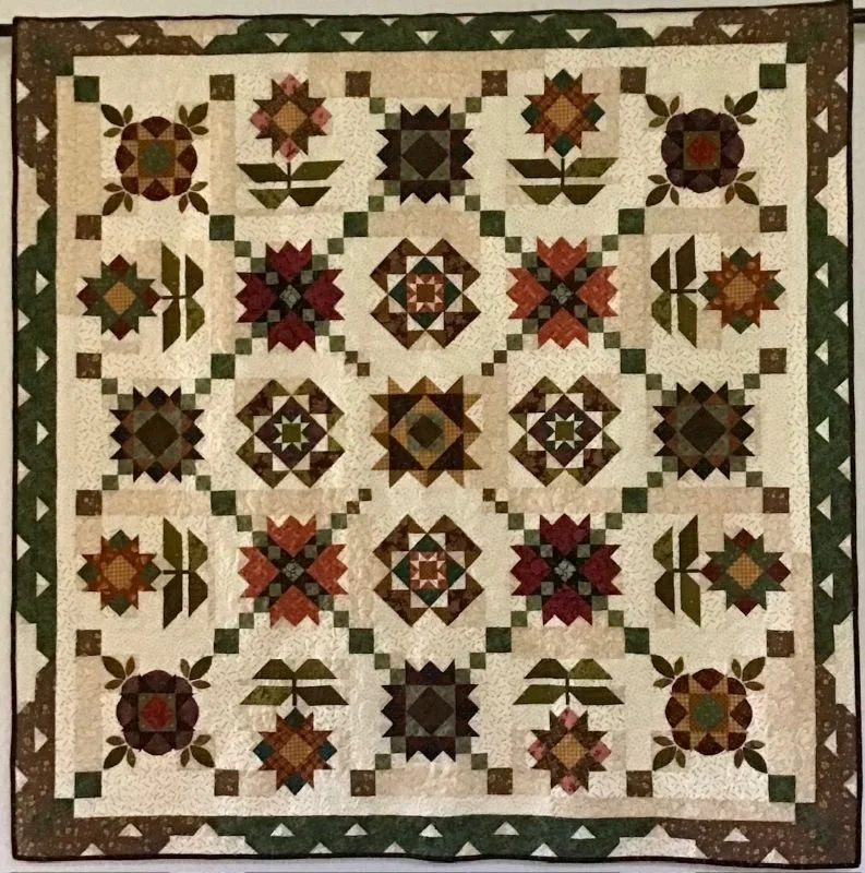 Kultivation 66" x 66" 2/26 Scatter Garden by Kim Diehl